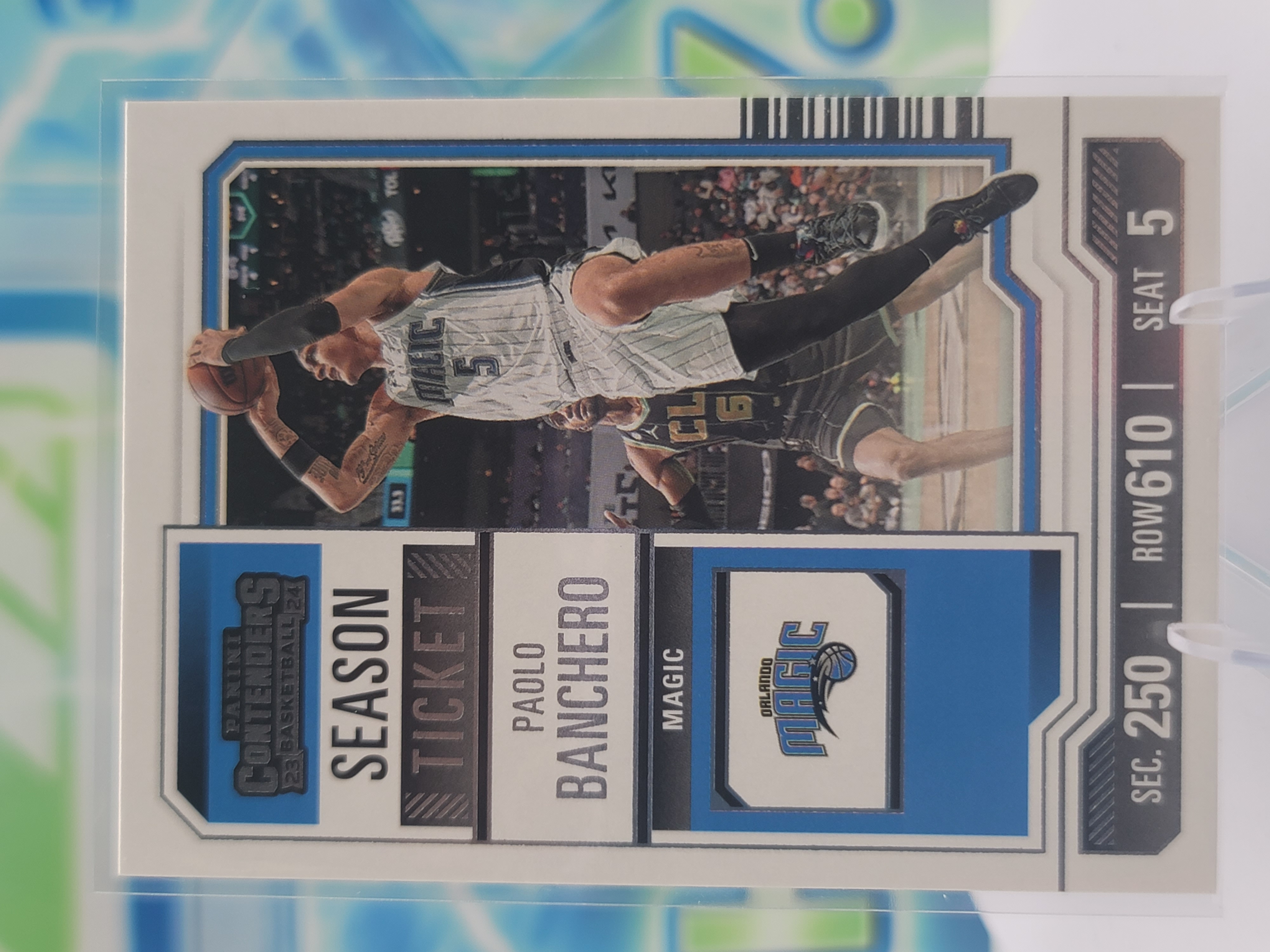2024 Panini Contenders Paolo Banchero — 2024 Panini Contenders Season Ticket Paolo Banchero