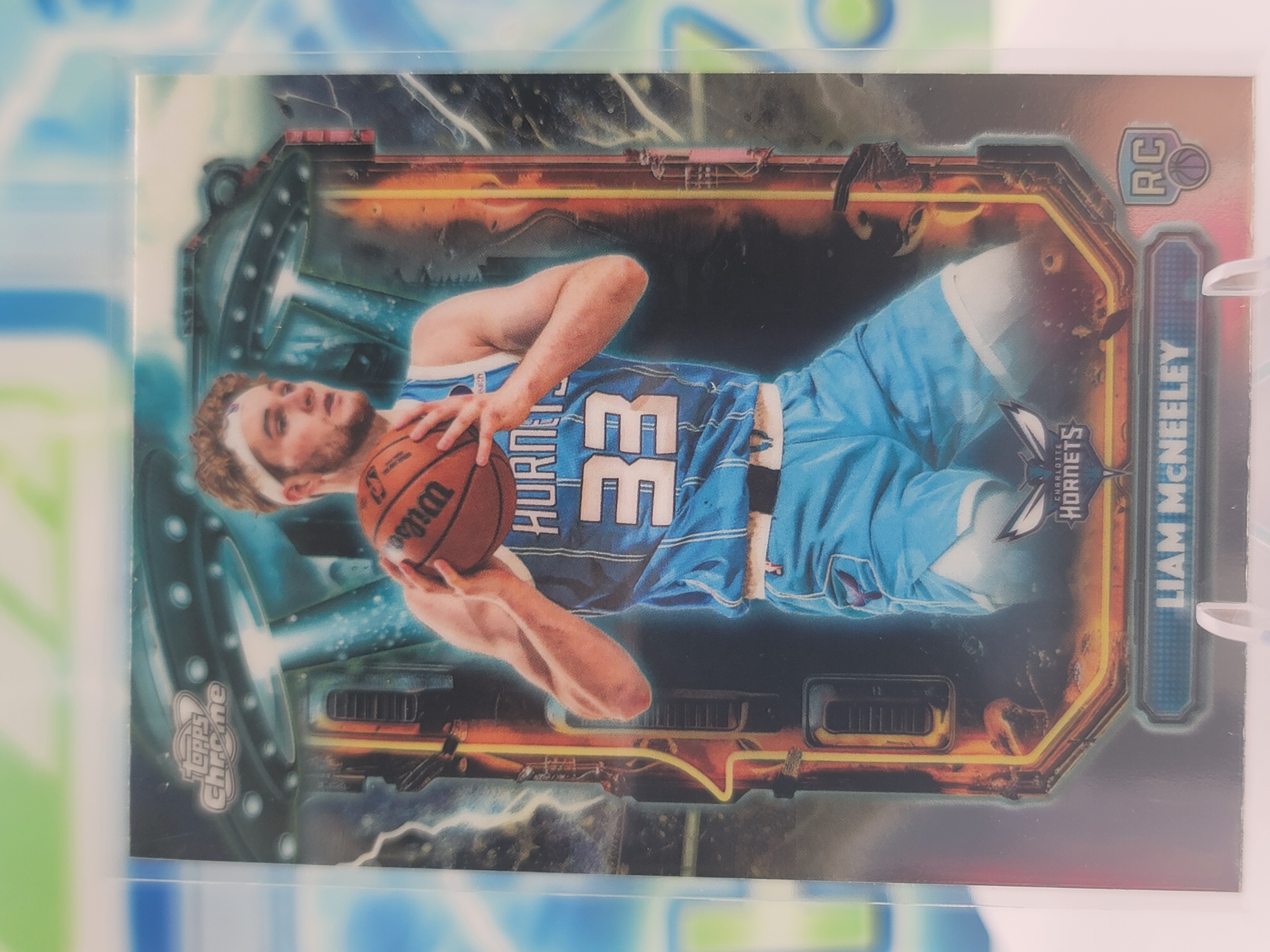 2026 Topps Cosmic Chrome Liam McNeeley — 2026 Topps Cosmic Chrome Extraterrestrial Talent Liam McNeeley Rookie