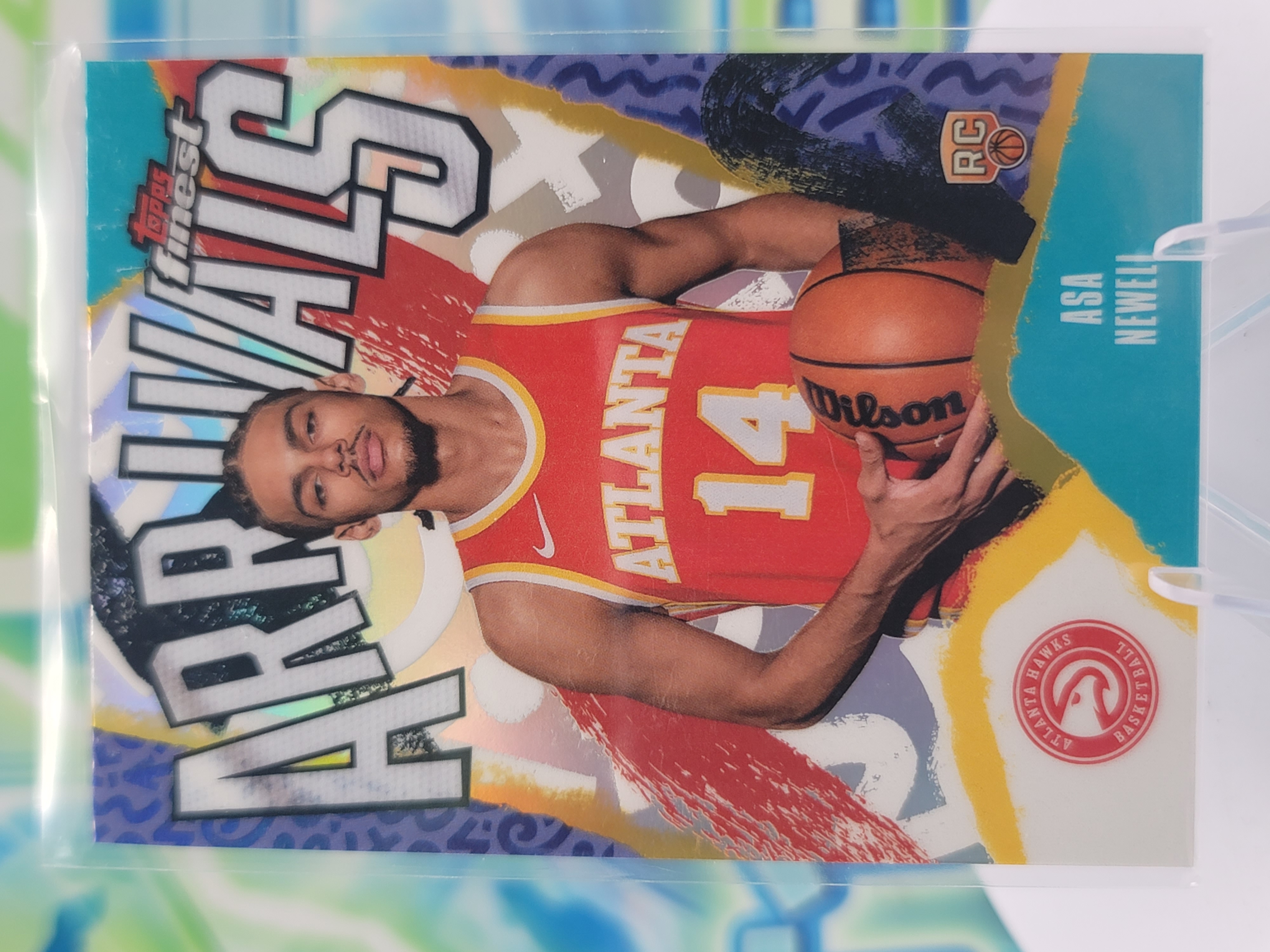 2026 Topps Topps Finest Asa Newell — 2026 Topps Topps Finest Arrivals Refractor Asa Newell Rookie
