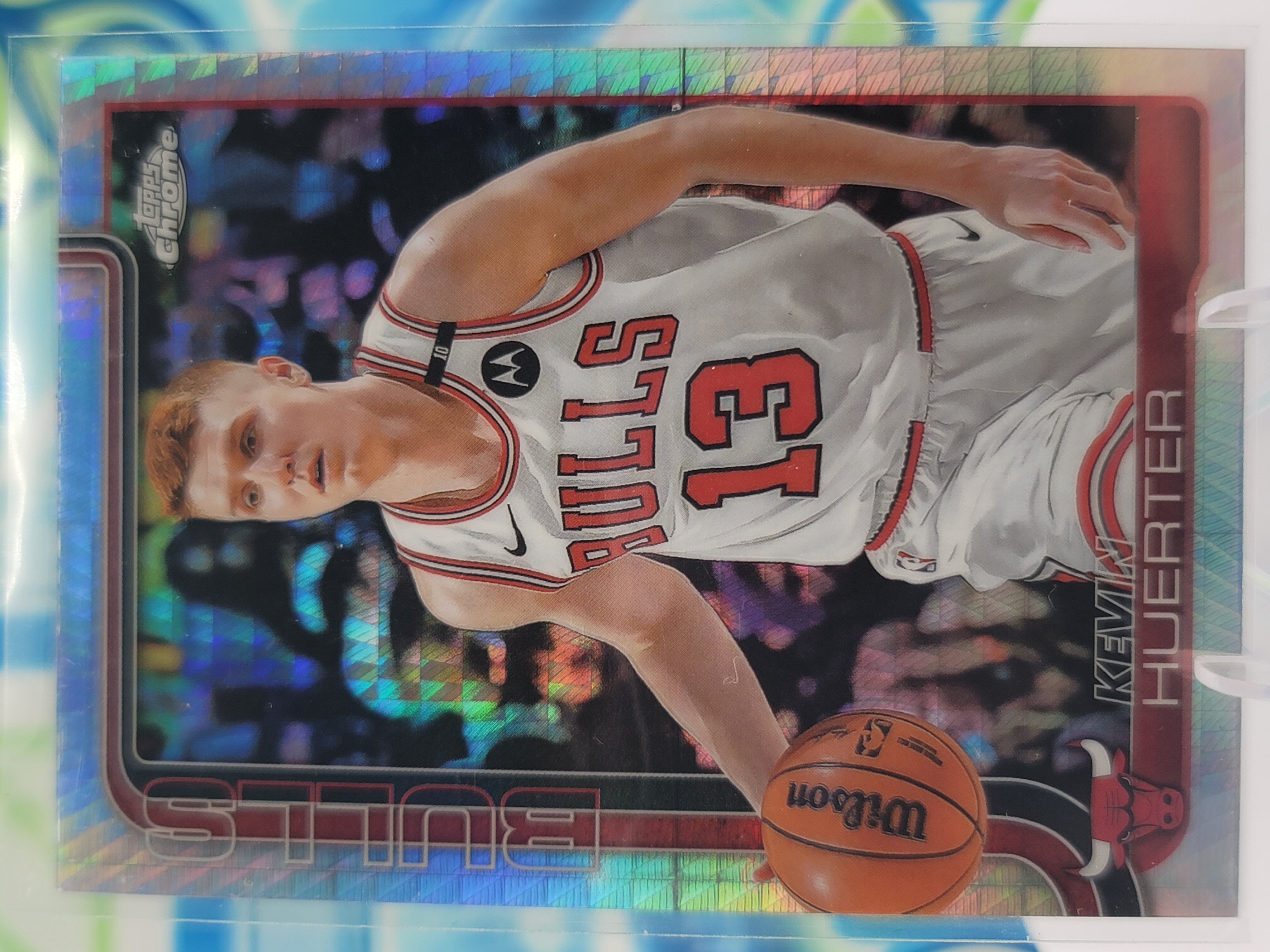2025 Topps Topps Chrome Kevin Huerter — 2025 Topps Topps Chrome Prism Refractor Kevin Huerter