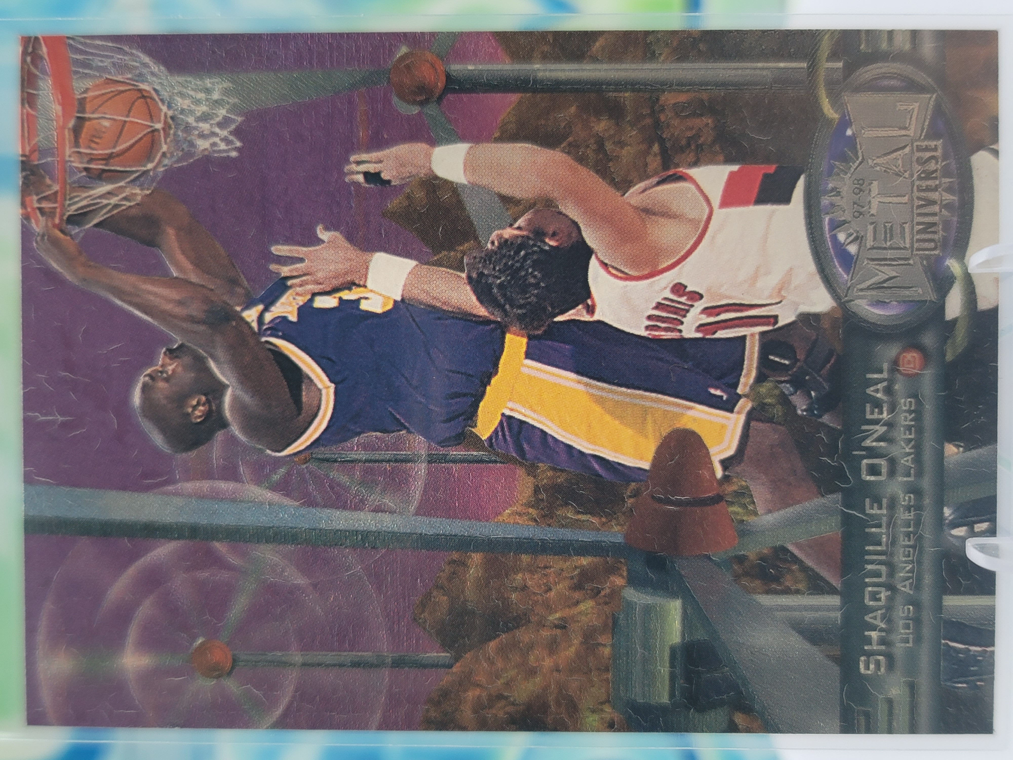 1997 Skybox Shaquille O'Neal — 1997 Skybox Metal Universe Shaquille O'Neal