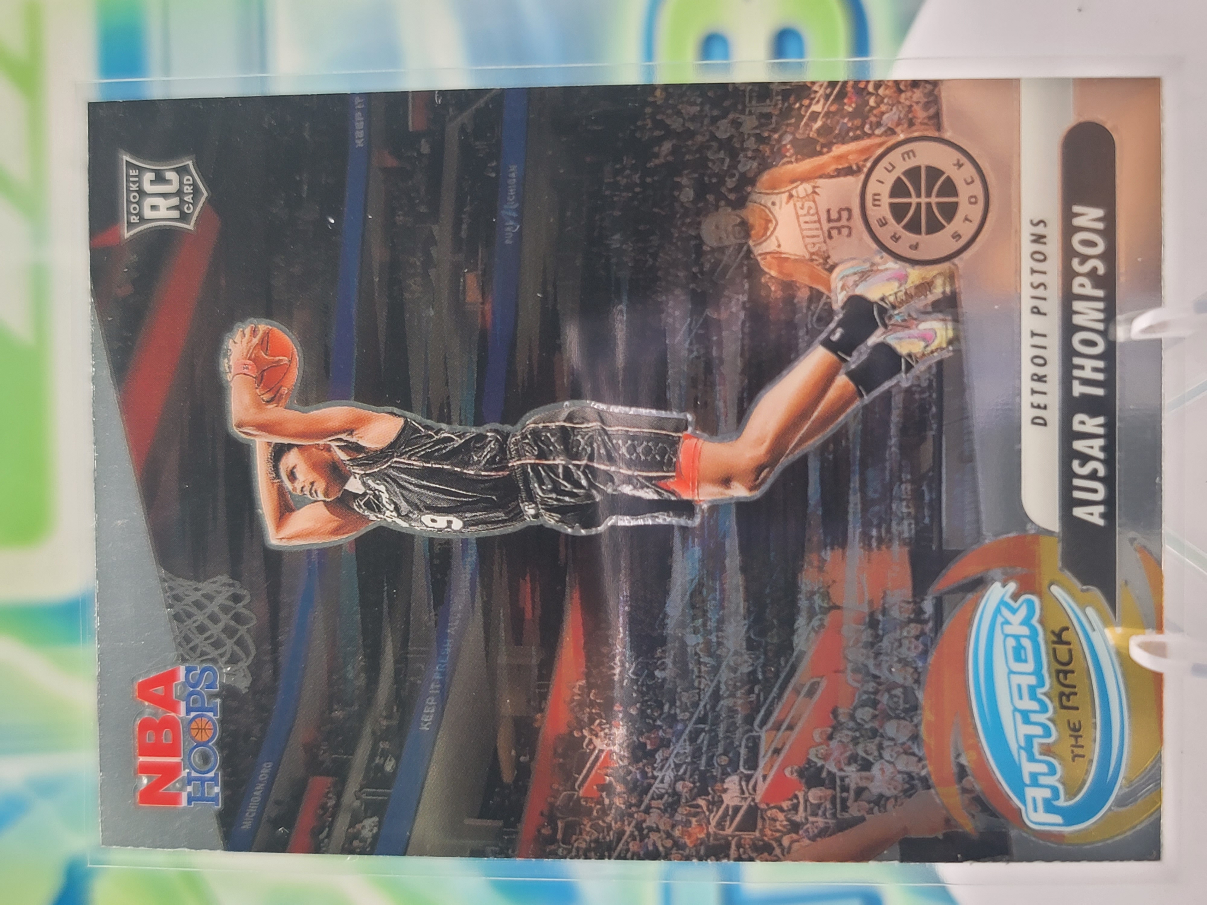 2024 Panini Premium Stock Ausar Thompson — 2024 Panini Premium Stock Attack the Rack Ausar Thompson Rookie