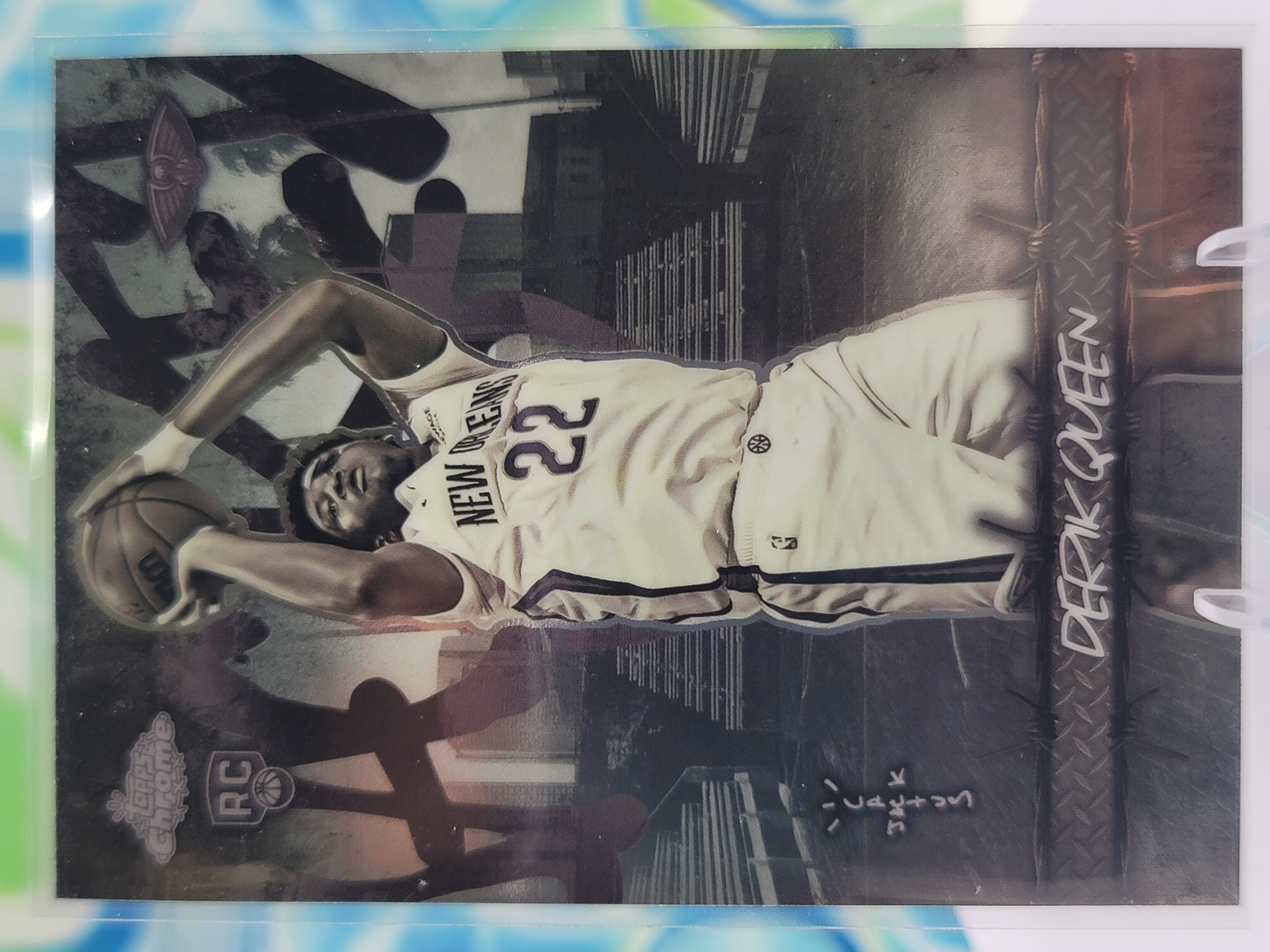 2026 Topps Chrome x Cactus Jack Derik Queen — 2026 Topps Chrome x Cactus Jack Jacked Up Derik Queen Rookie