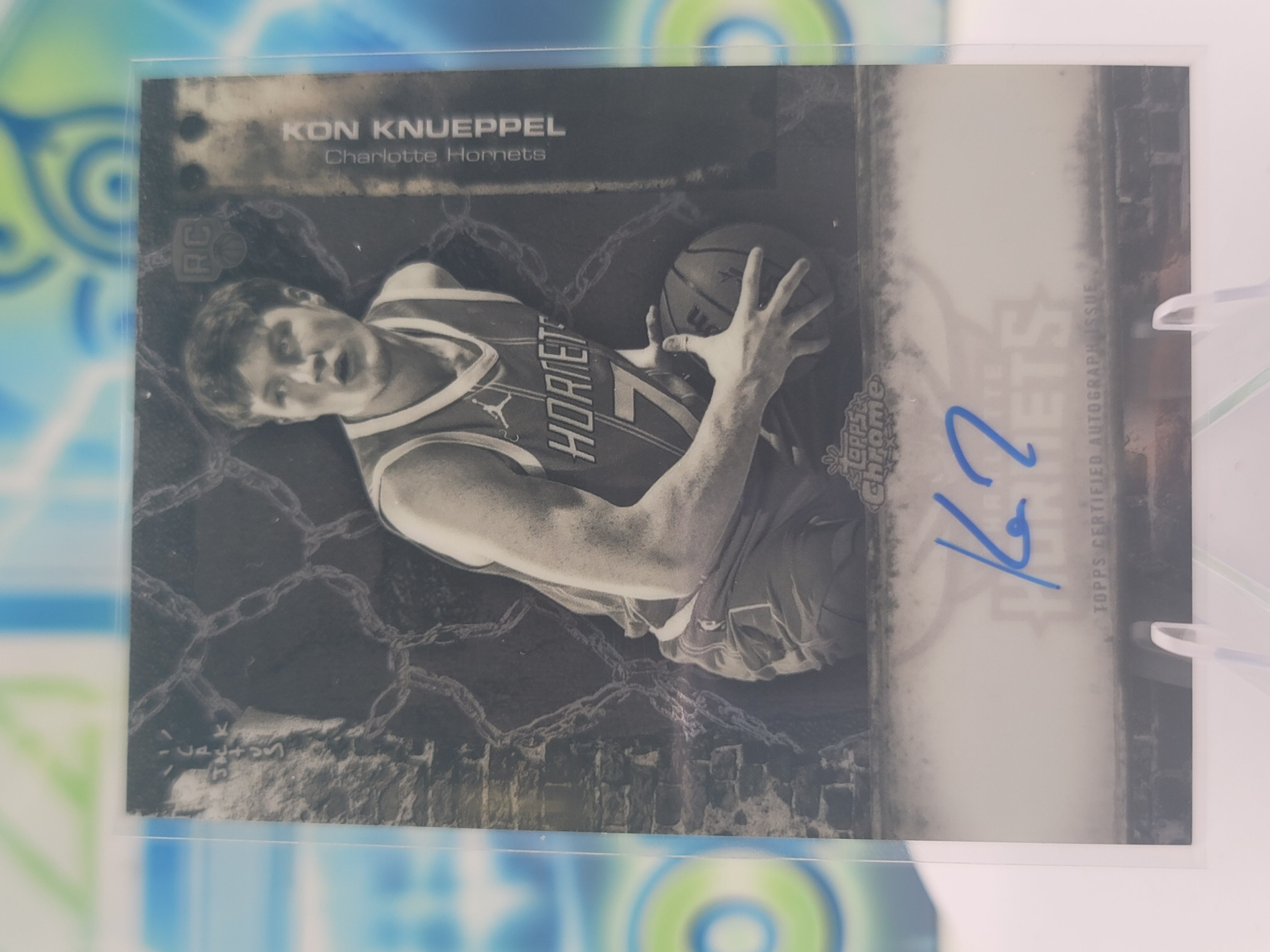 2026 Topps Chrome x Cactus Jack Kon Knueppel — 2026 Topps Chrome x Cactus Jack Auto Kon Knueppel Rookie Autograph