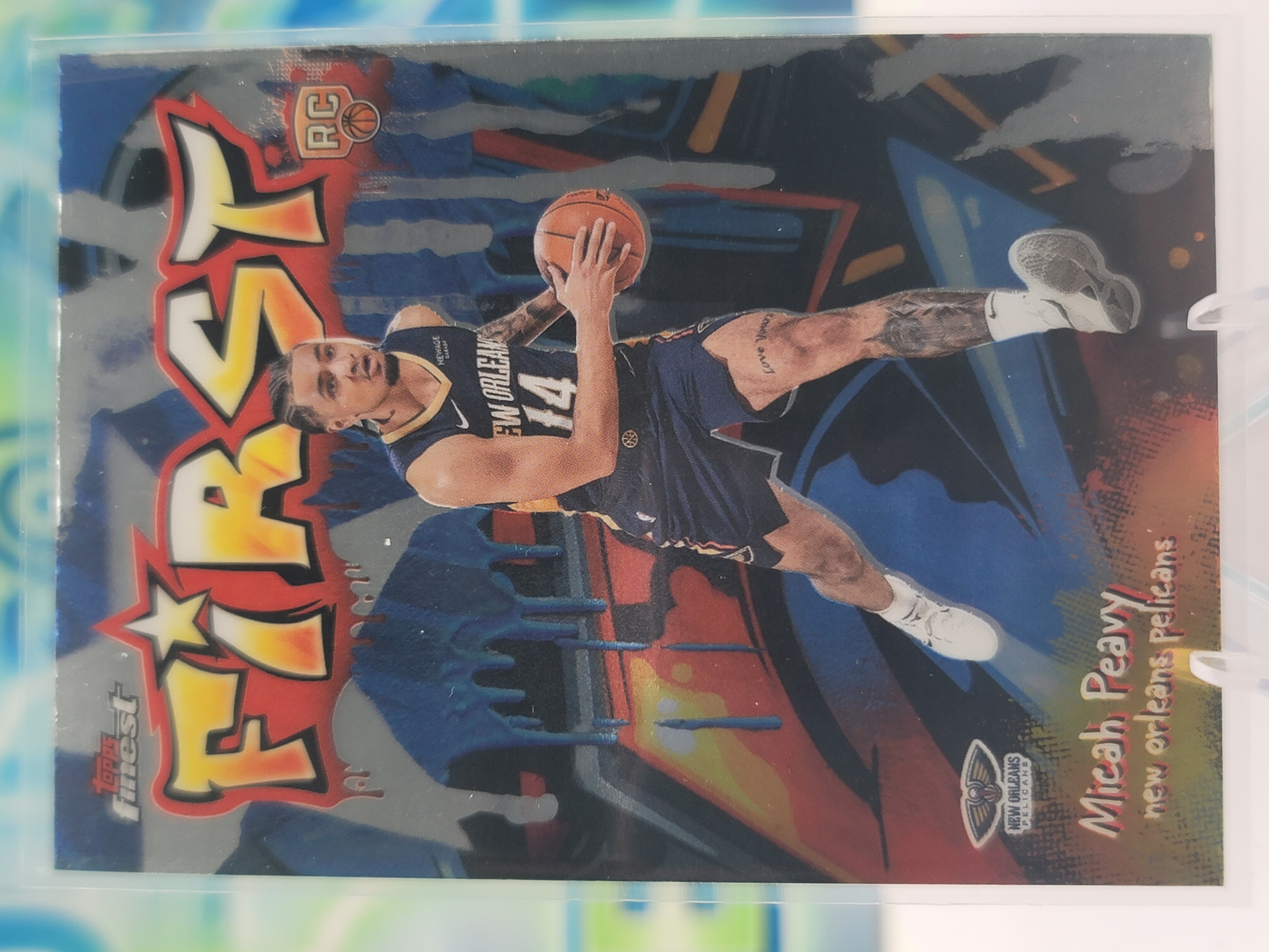 2026 Topps Topps Finest Micah Peavy — 2026 Topps Topps Finest First Micah Peavy Rookie