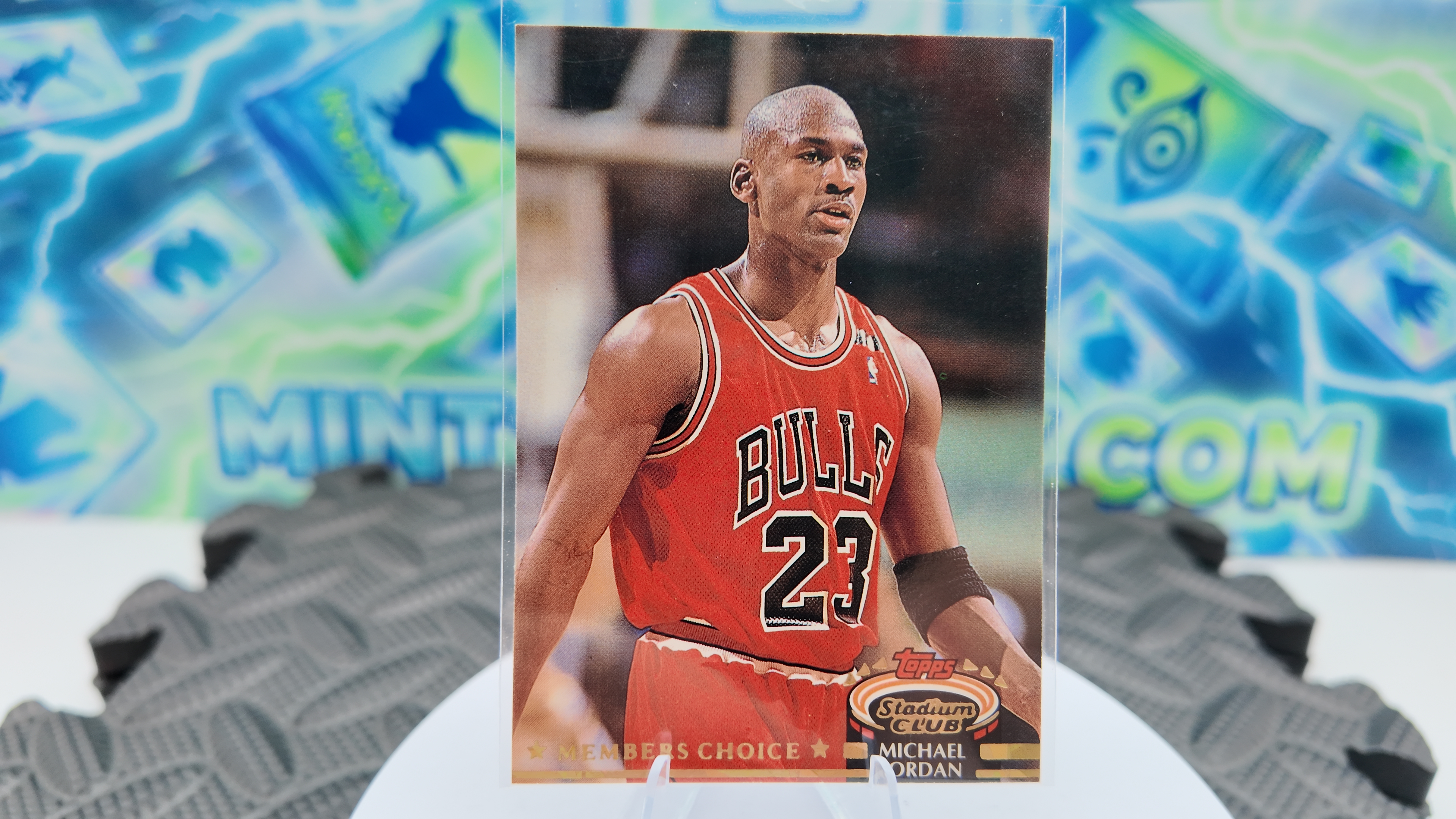 1993 Topps Michael Jordan — 1993 Topps Stadium Club Members Choice Michael Jordan