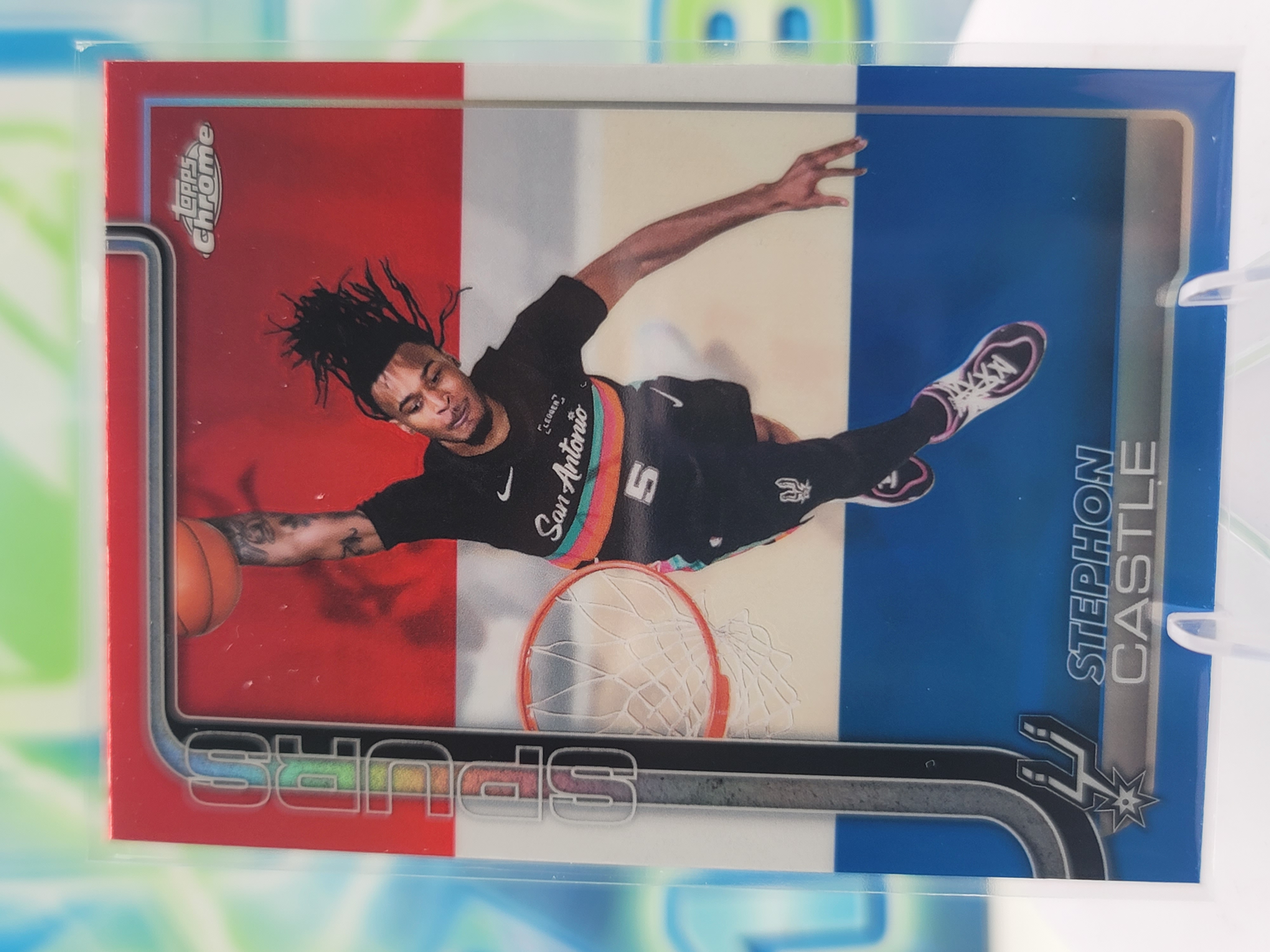2026 Topps Chrome Update Stephon Castle — 2026 Topps Chrome Update Red White Blue Stephon Castle