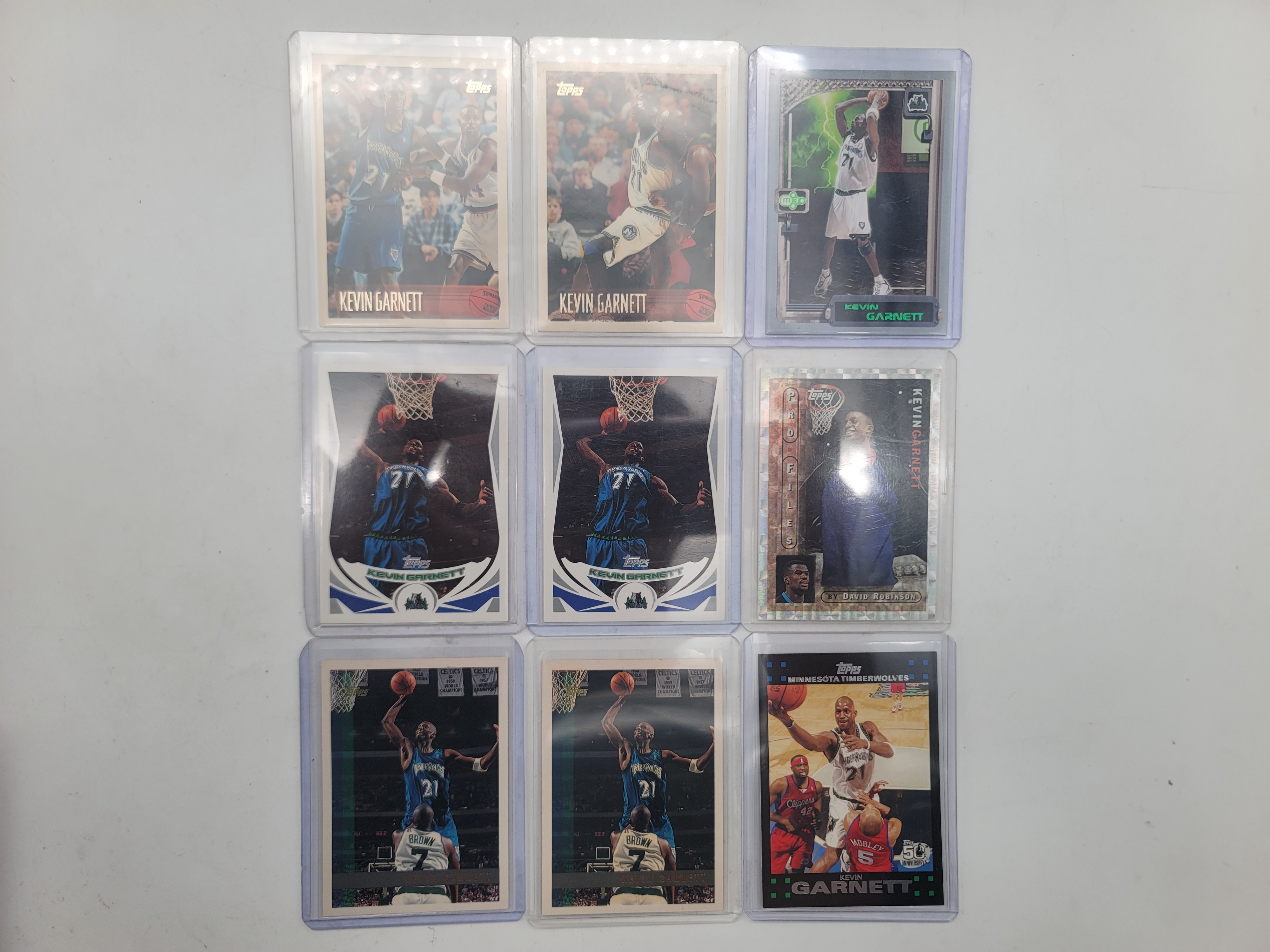 Kevin Garnett — Kevin Garnett LOT of 153