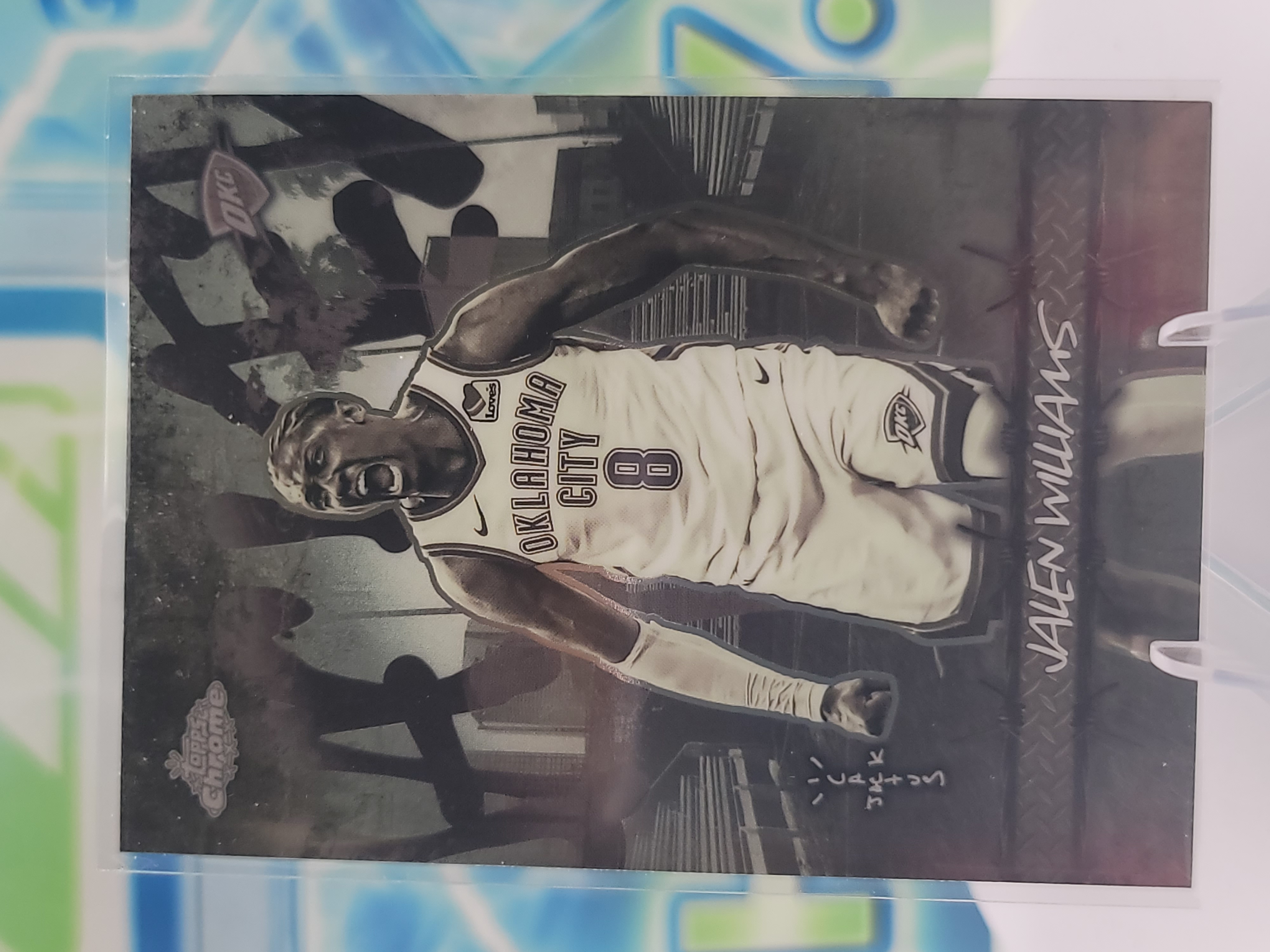 2026 Topps Chrome x Cactus Jack Jalen Williams — 2026 Topps Chrome x Cactus Jack Jacked Up Jalen Williams