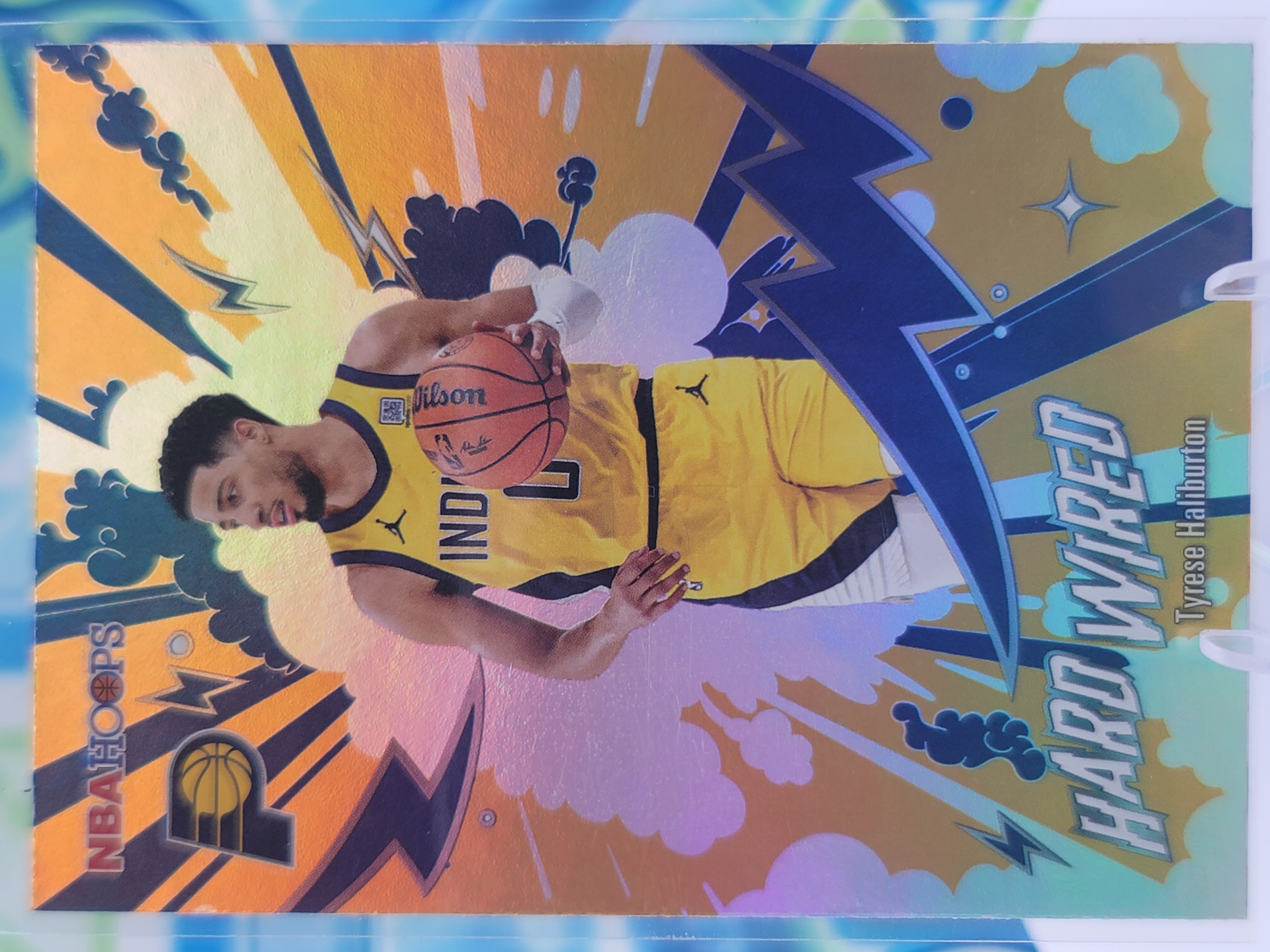 2026 Topps NBA Hoops Tyrese Haliburton — 2026 Topps NBA Hoops Hard Wired Tyrese Haliburton