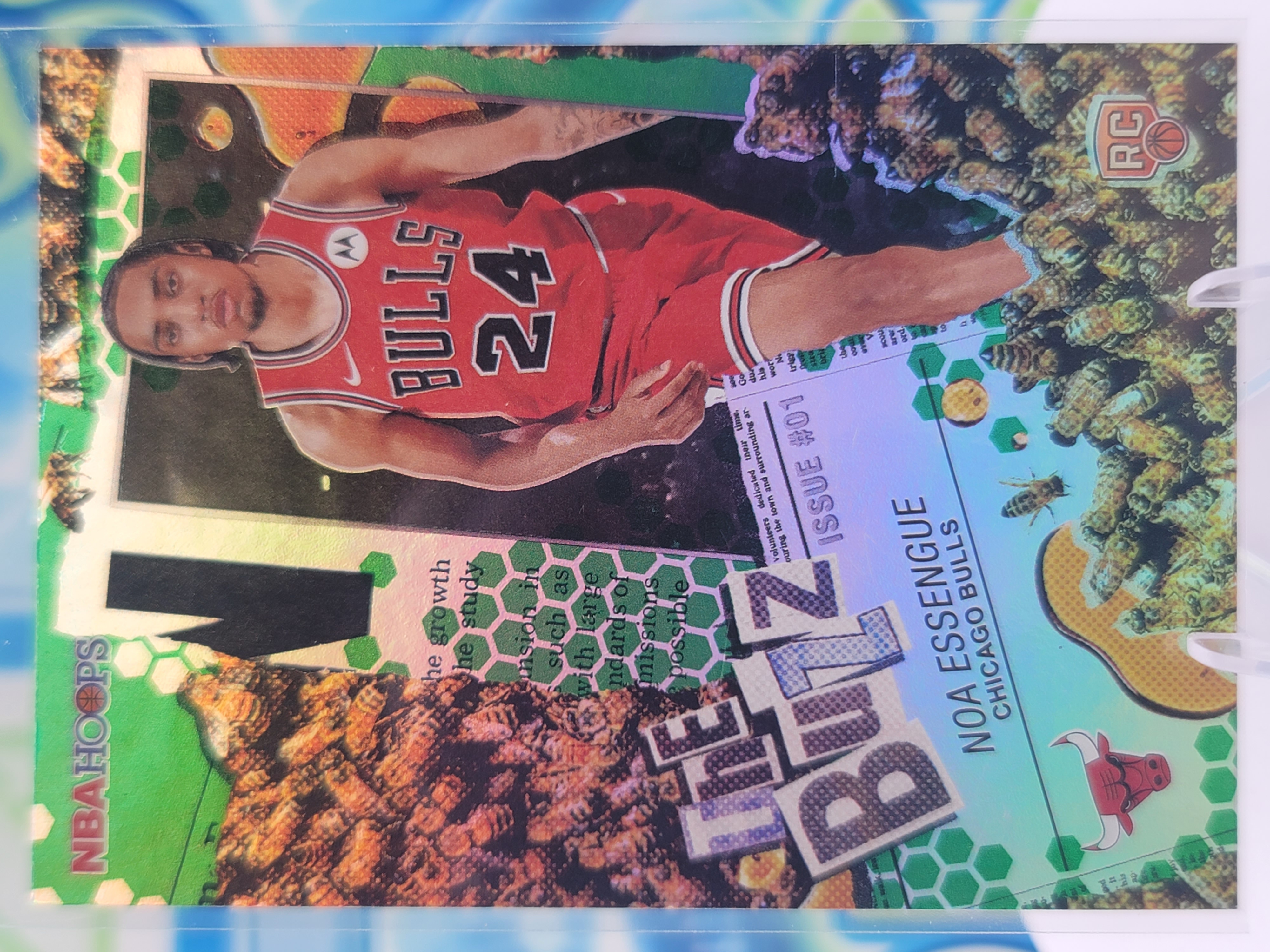 2026 Topps NBA Hoops Noa Essengue — 2026 Topps NBA Hoops The Buzz Green Noa Essengue Rookie