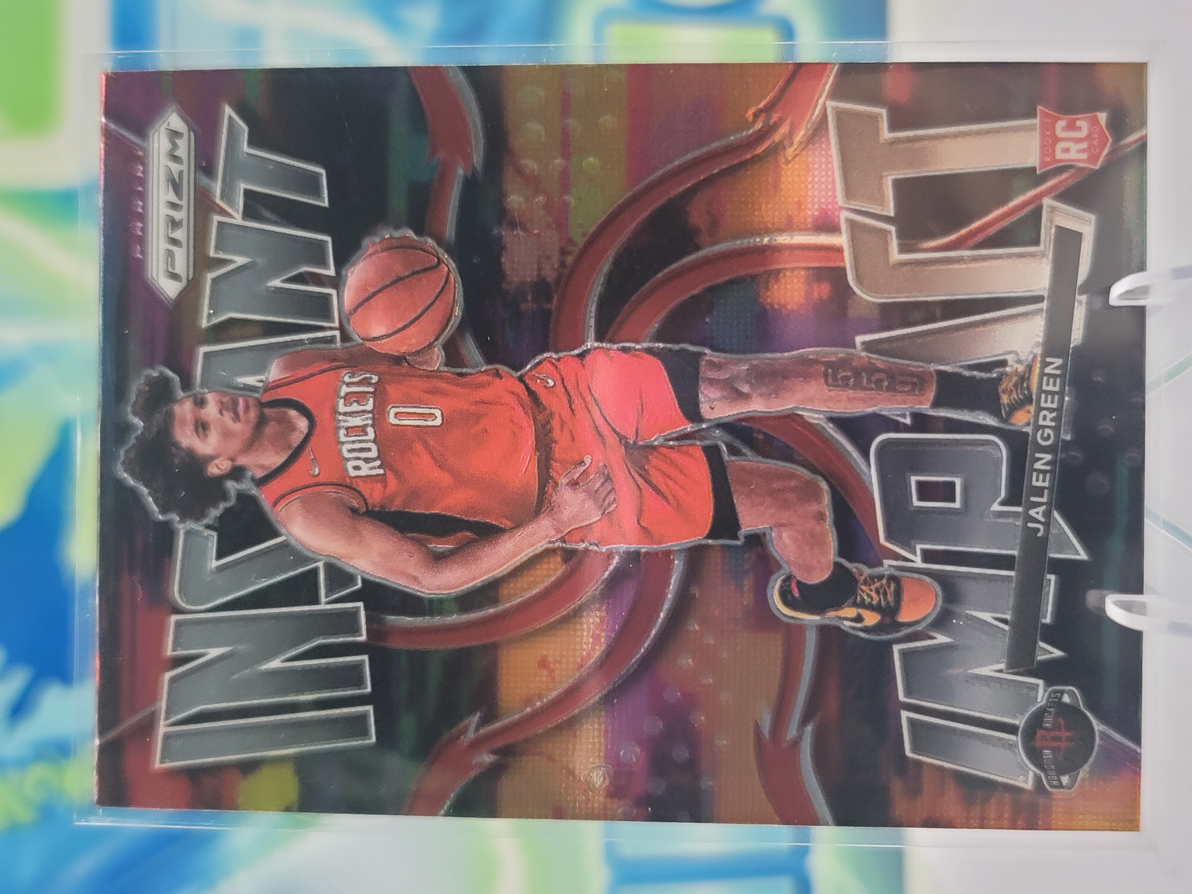 2022 Panini Prizm Jalen Green — 2022 Panini Prizm Instant Impact Jalen Green Rookie