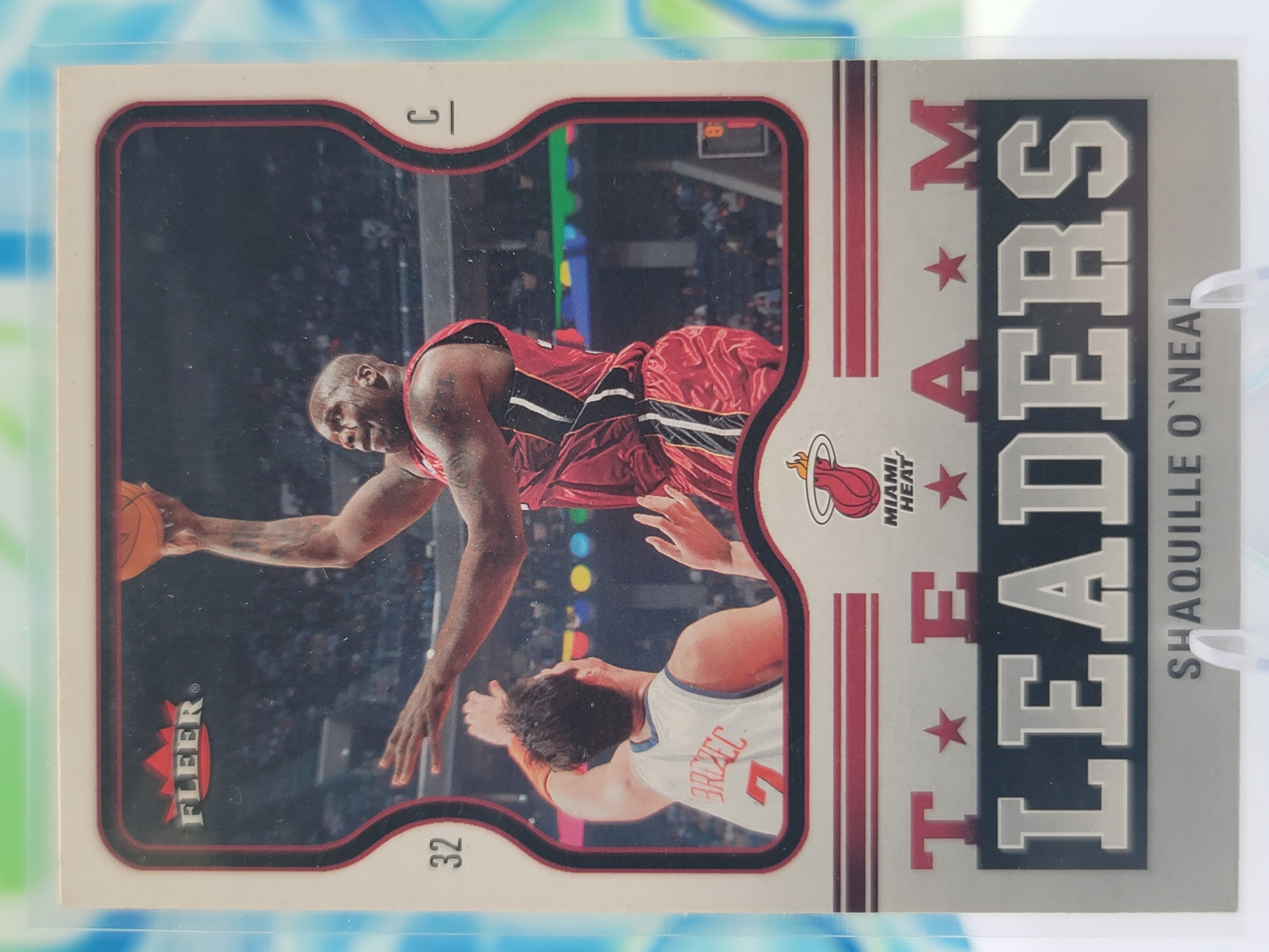 2007 Fleer Shaquille O'Neal — 2007 Fleer Team Leaders Shaquille O'Neal