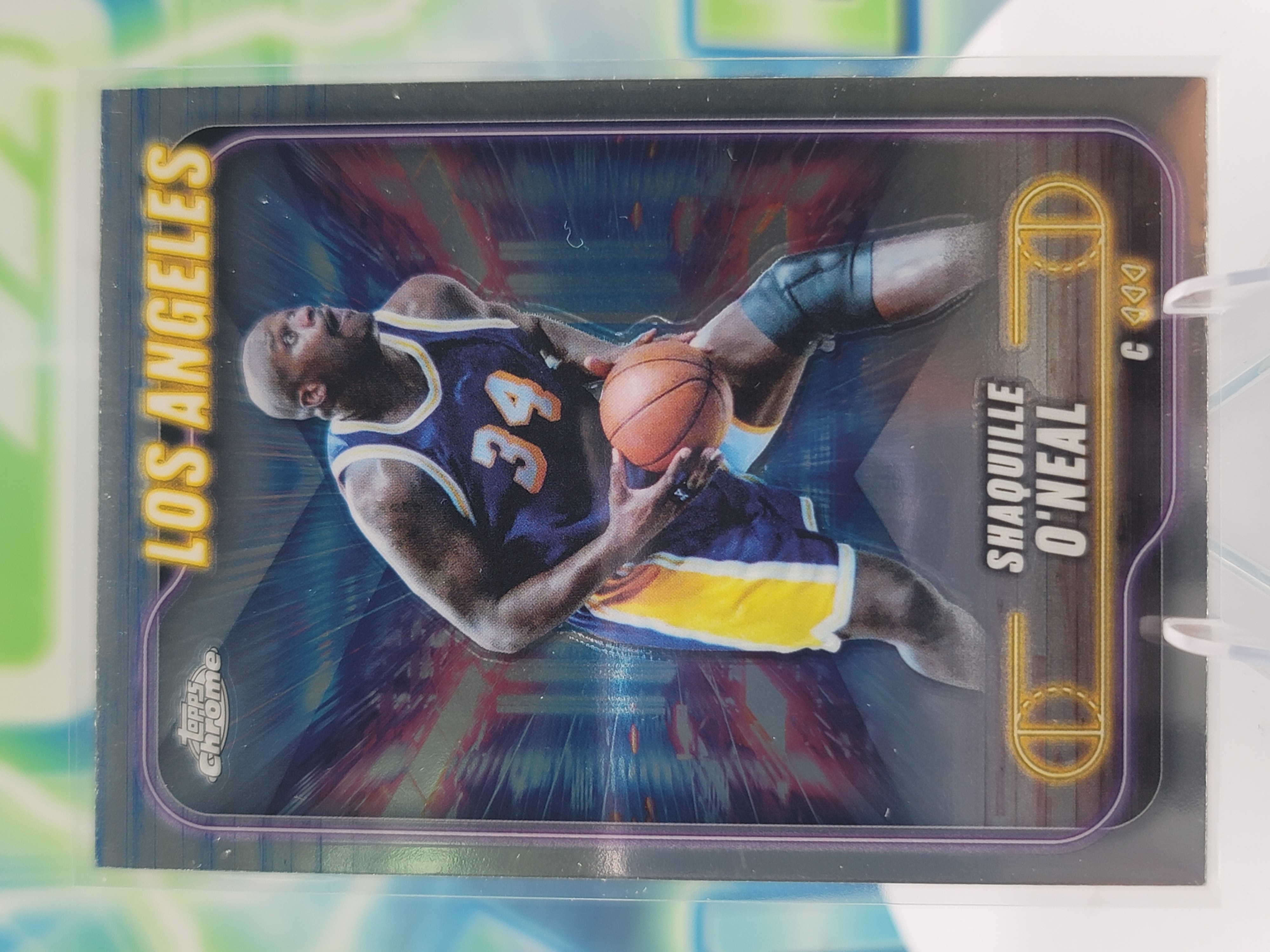 2025 Topps Topps Chrome Shaquille O'Neal — 2025 Topps Topps Chrome Shaquille O'Neal
