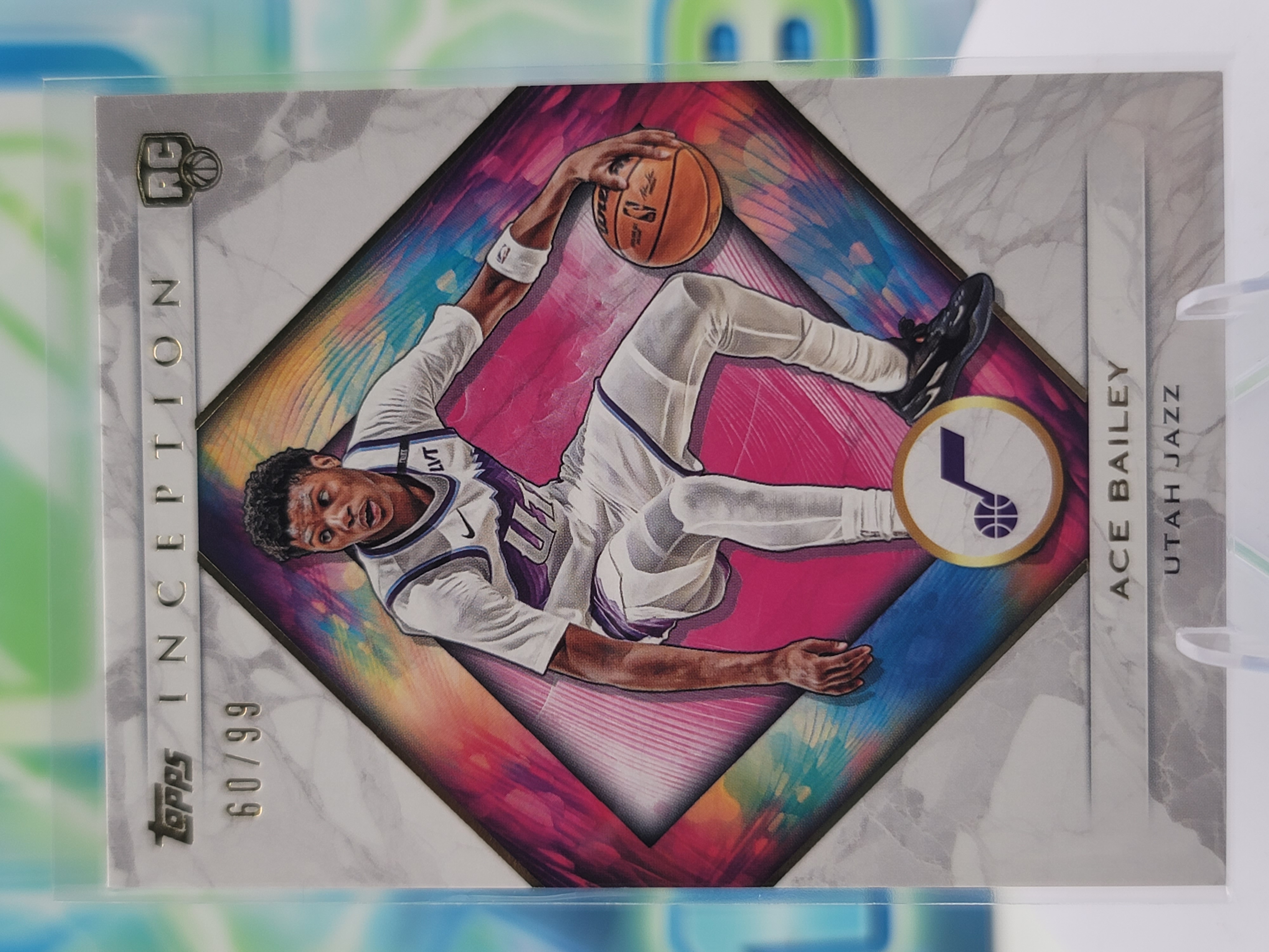 2026 Topps Inception Ace Bailey — 2026 Topps Inception Pink Ace Bailey Rookie #/99