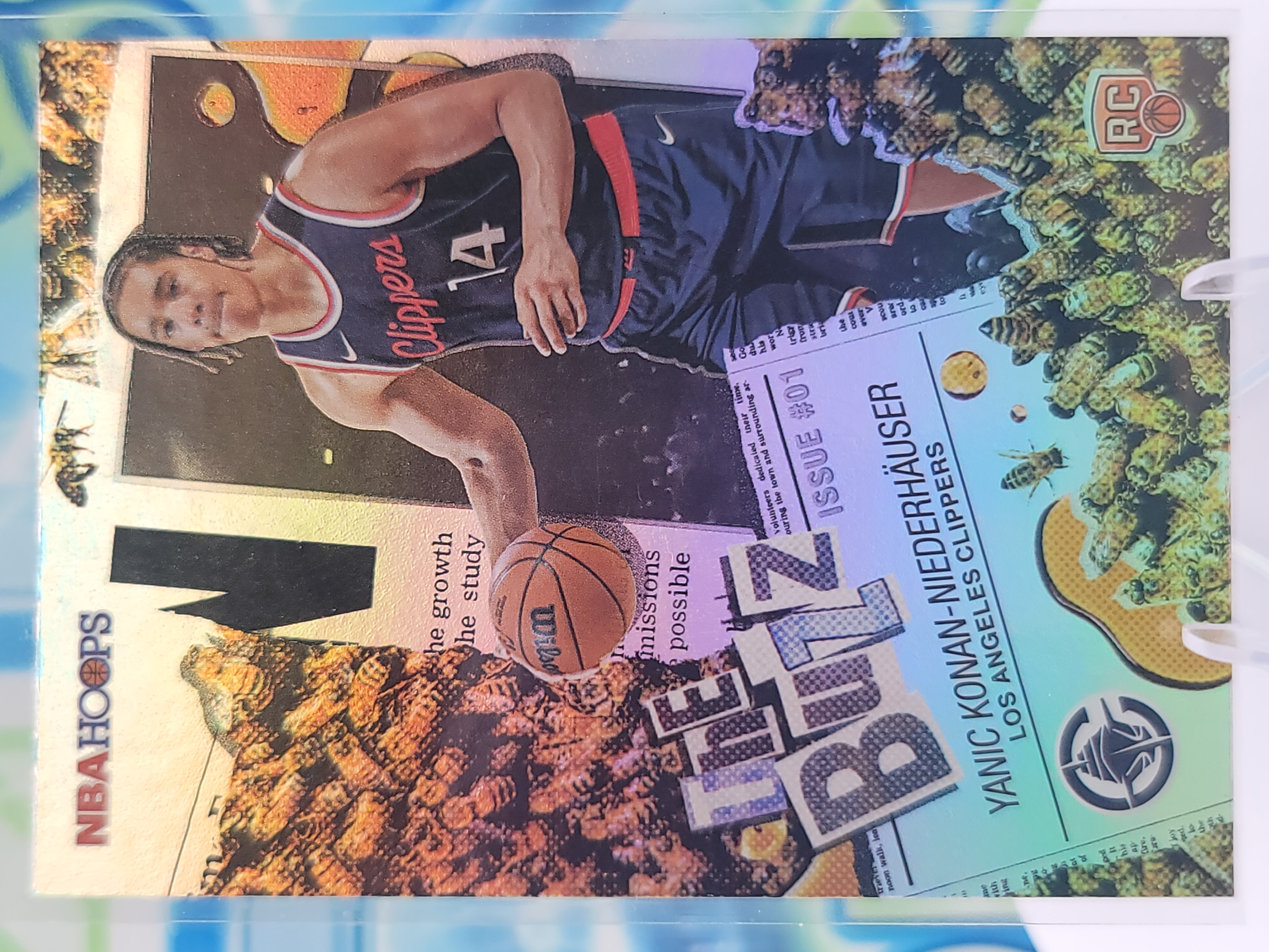 2026 Topps NBA Hoops Yanic Konan-Niederhauser — 2026 Topps NBA Hoops The Buzz Yanic Konan-Niederhauser Rookie