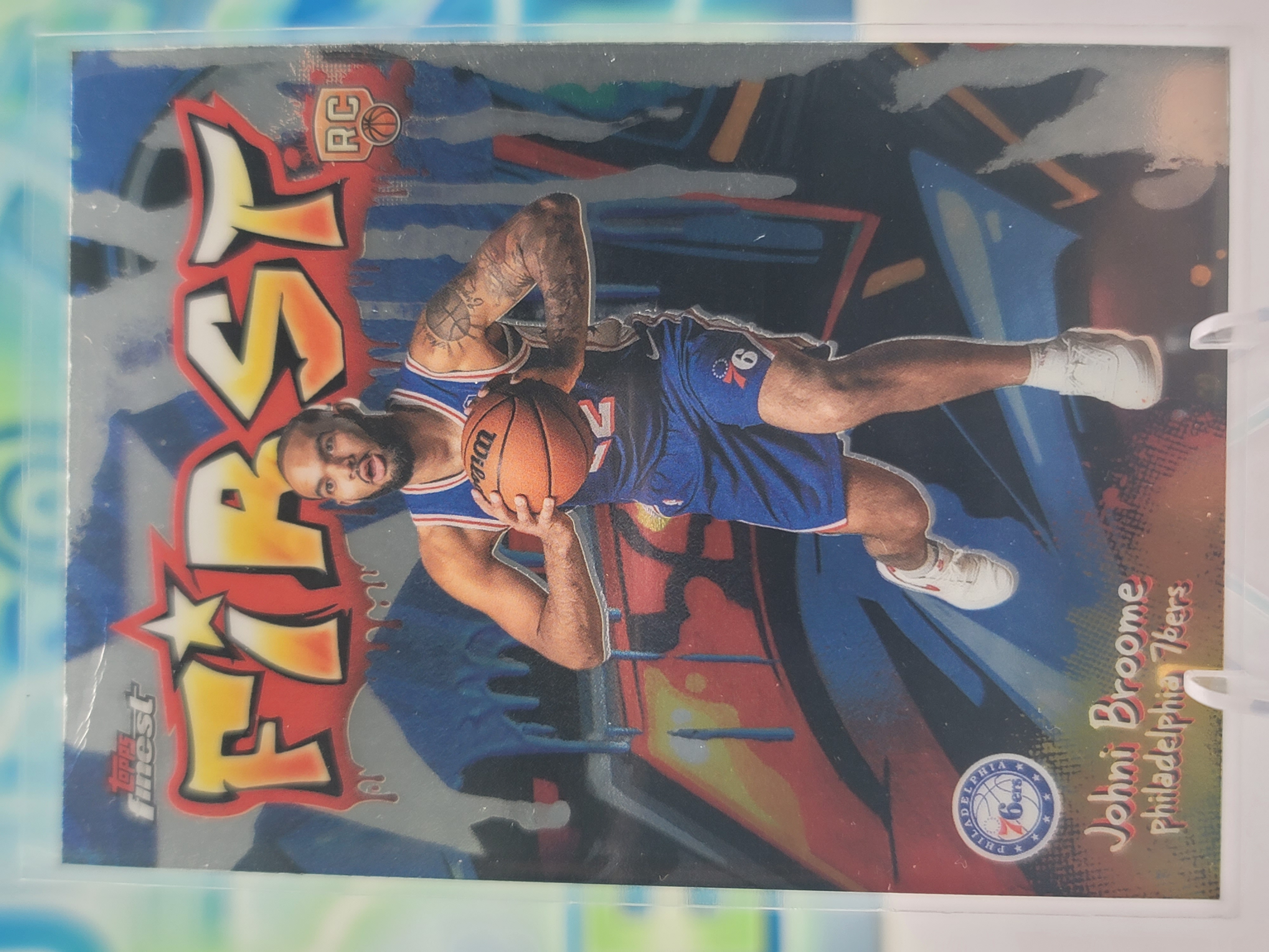 2026 Topps Topps Finest Johni Broome — 2026 Topps Topps Finest First Johni Broome Rookie