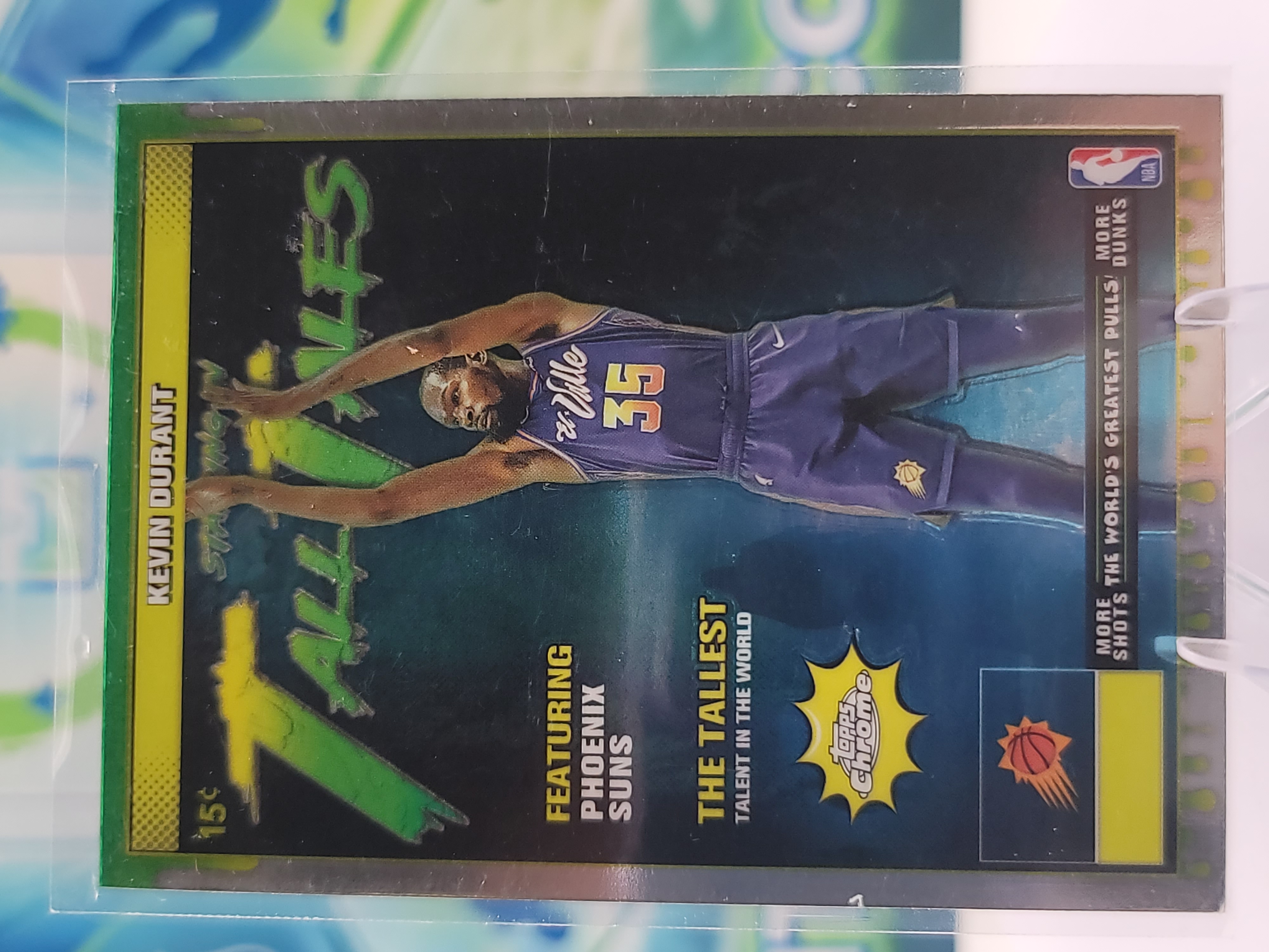 2025 Topps Topps Chrome Tall Tales Kevin Durant
