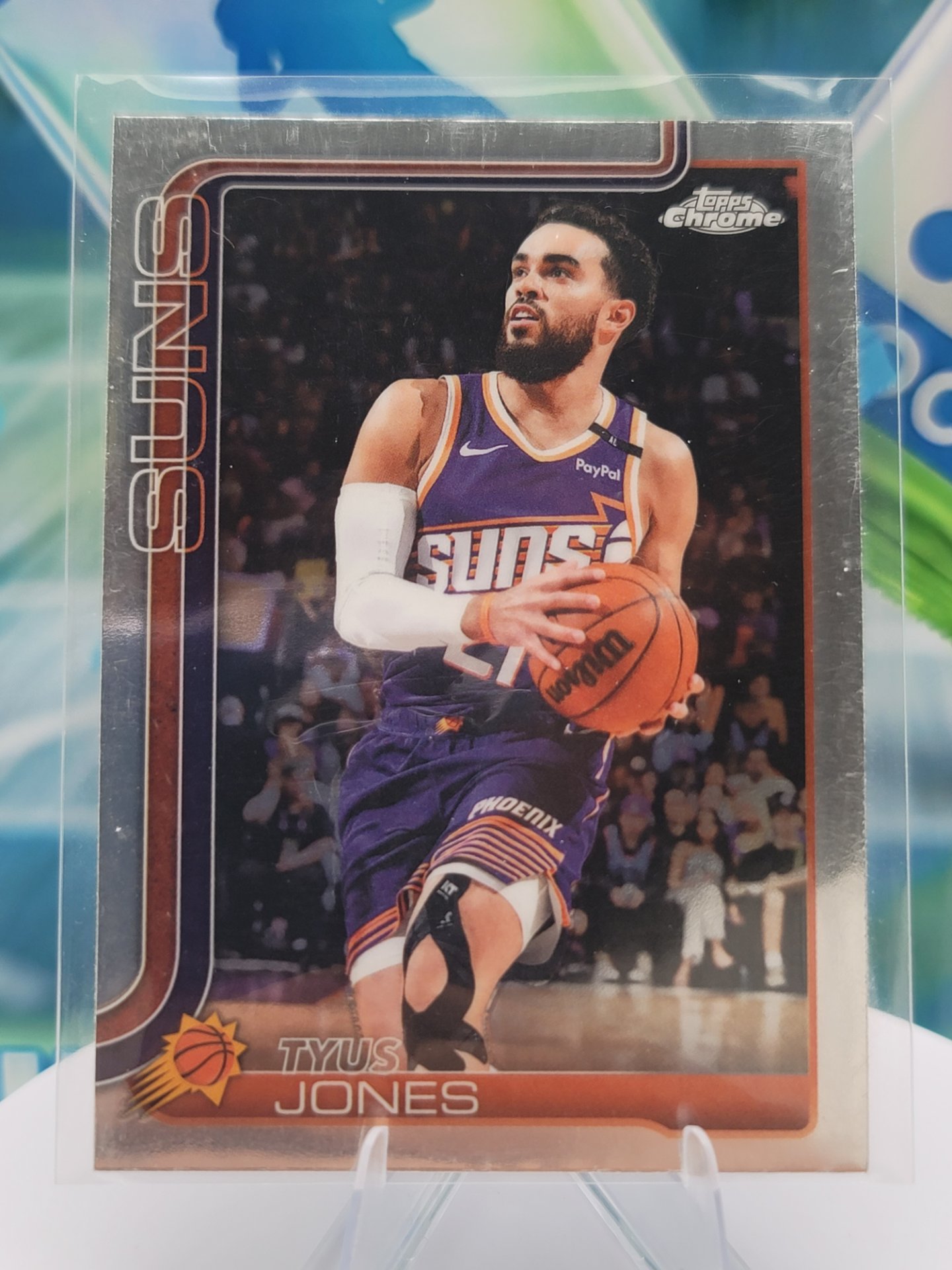 2025 Topps Topps Chrome Tyus Jones — 2025 Topps Topps Chrome Base Tyus Jones