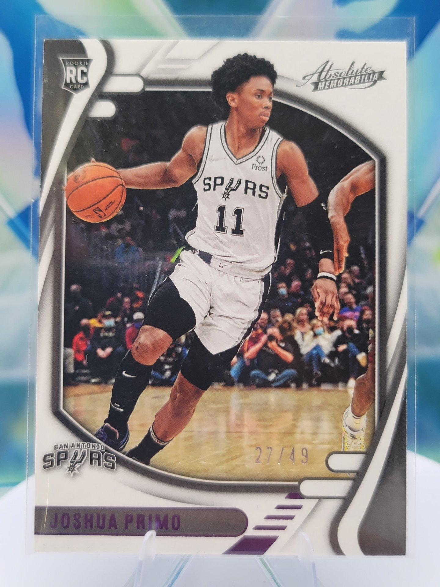 2022 Panini Chronicles Joshua Primo — 2022 Panini Chronicles Absolute Memorabilia Joshua Primo #27 of 49 Rookie