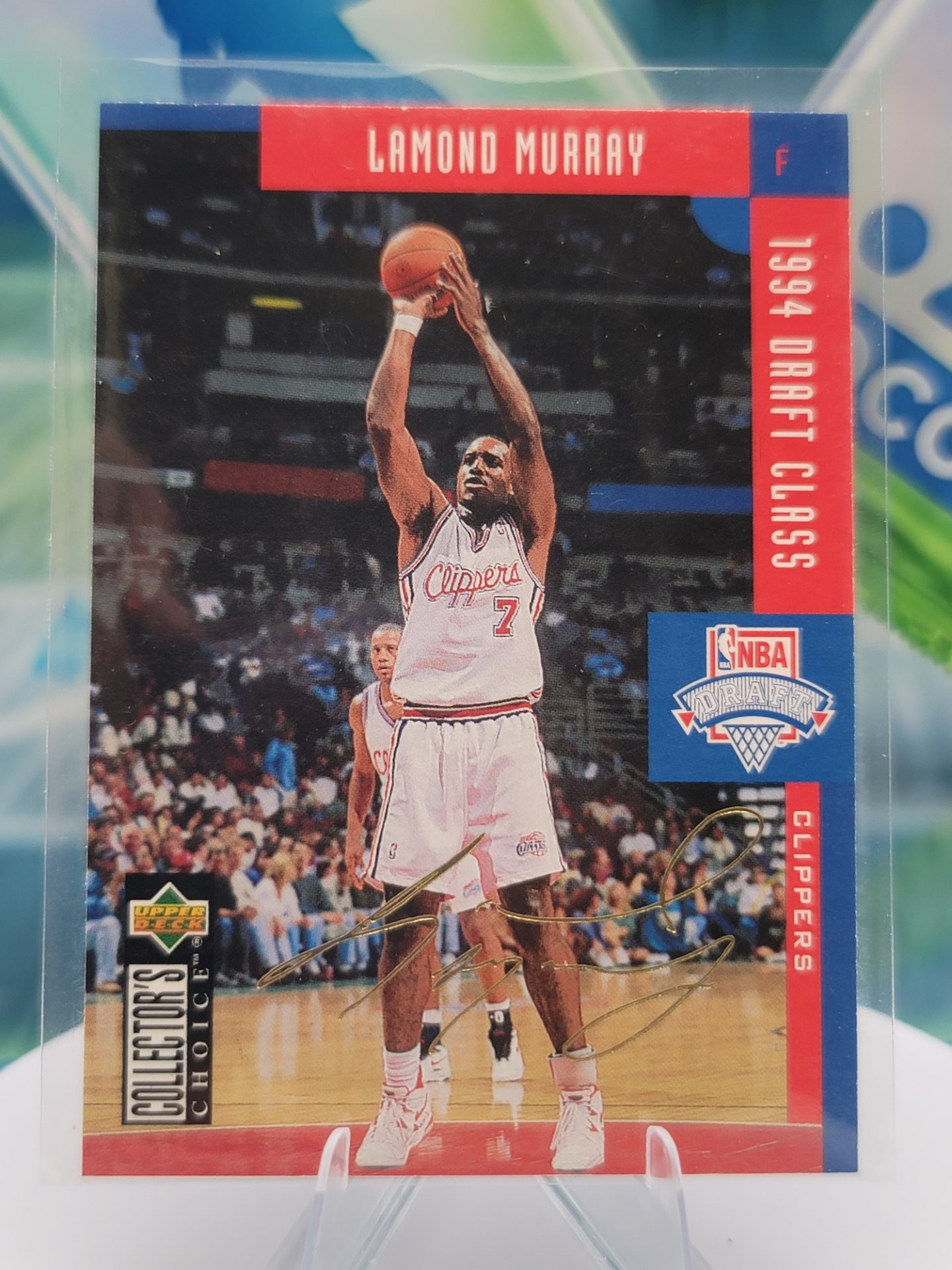 1994 Upper Deck Collector's Choice Lamond Murray — 1994 Upper Deck Collector's Choice Base Lamond Murray Autograph