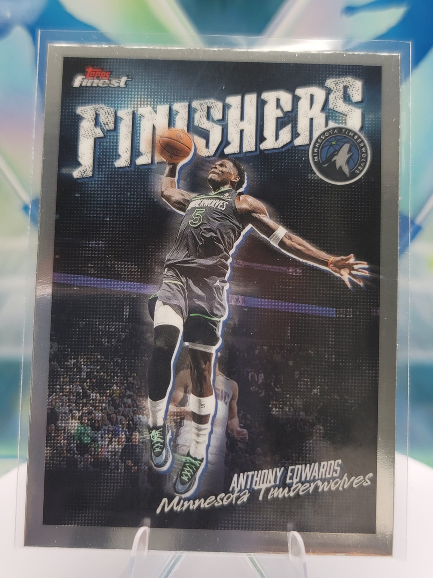 2026 Topps Topps Finest Anthony Edwards — 2026 Topps Topps Finest Finishers Anthony Edwards