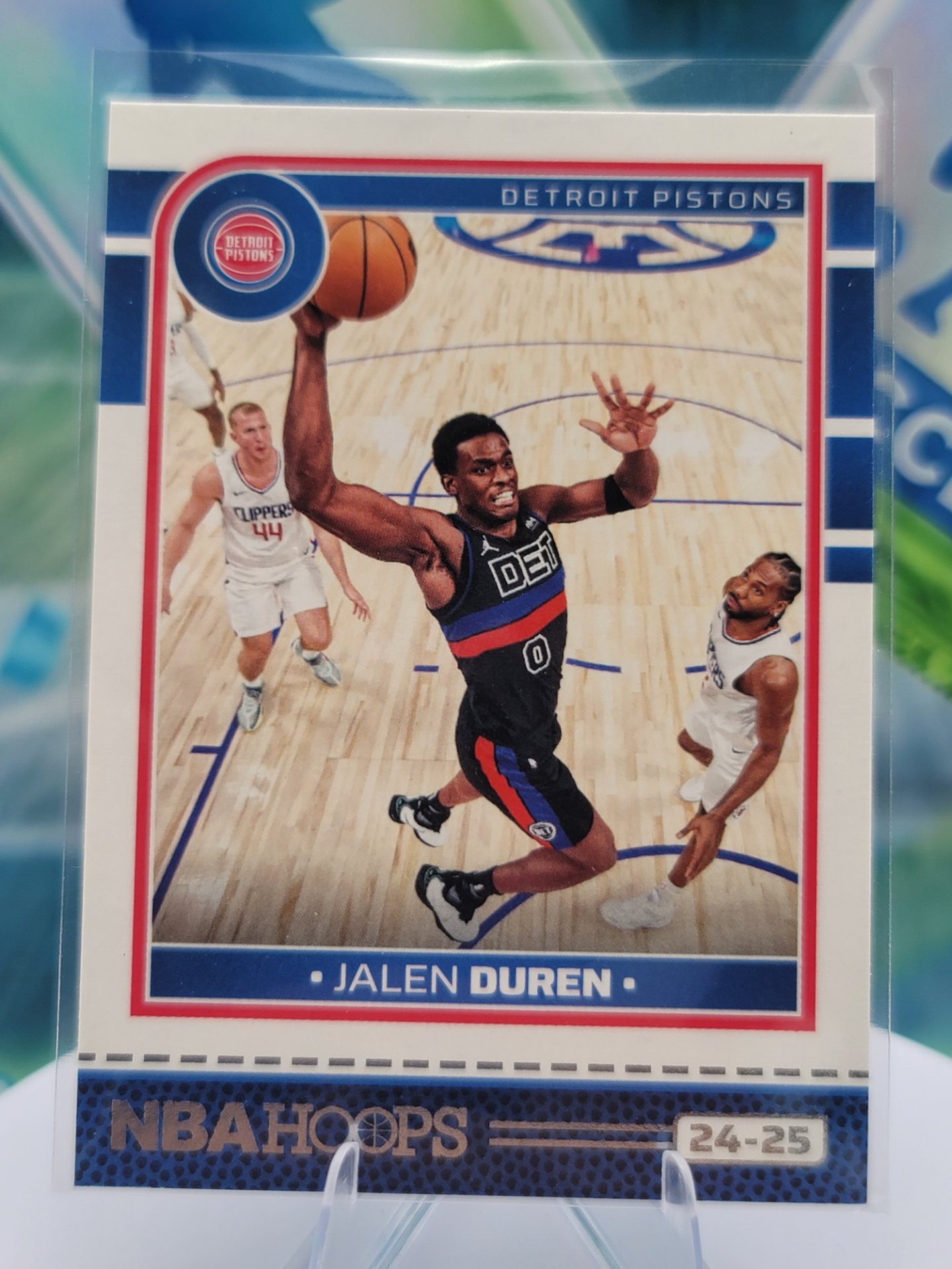 2025 Panini NBA Hoops Jalen Duren — 2025 Panini NBA Hoops Base Jalen Duren