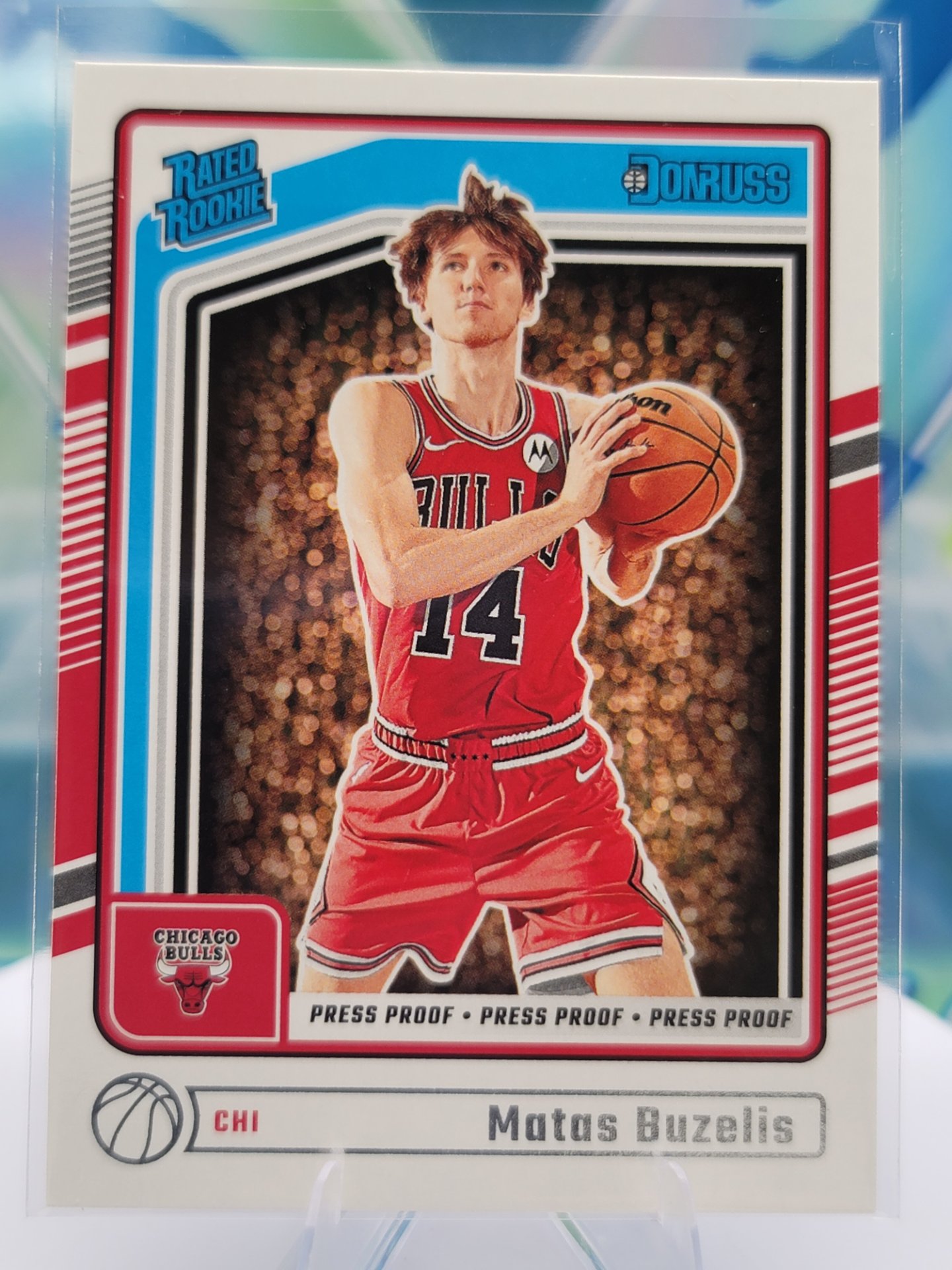 2025 Panini Donruss Matas Buzelis — 2025 Panini Donruss Rated Rookie Matas Buzelis