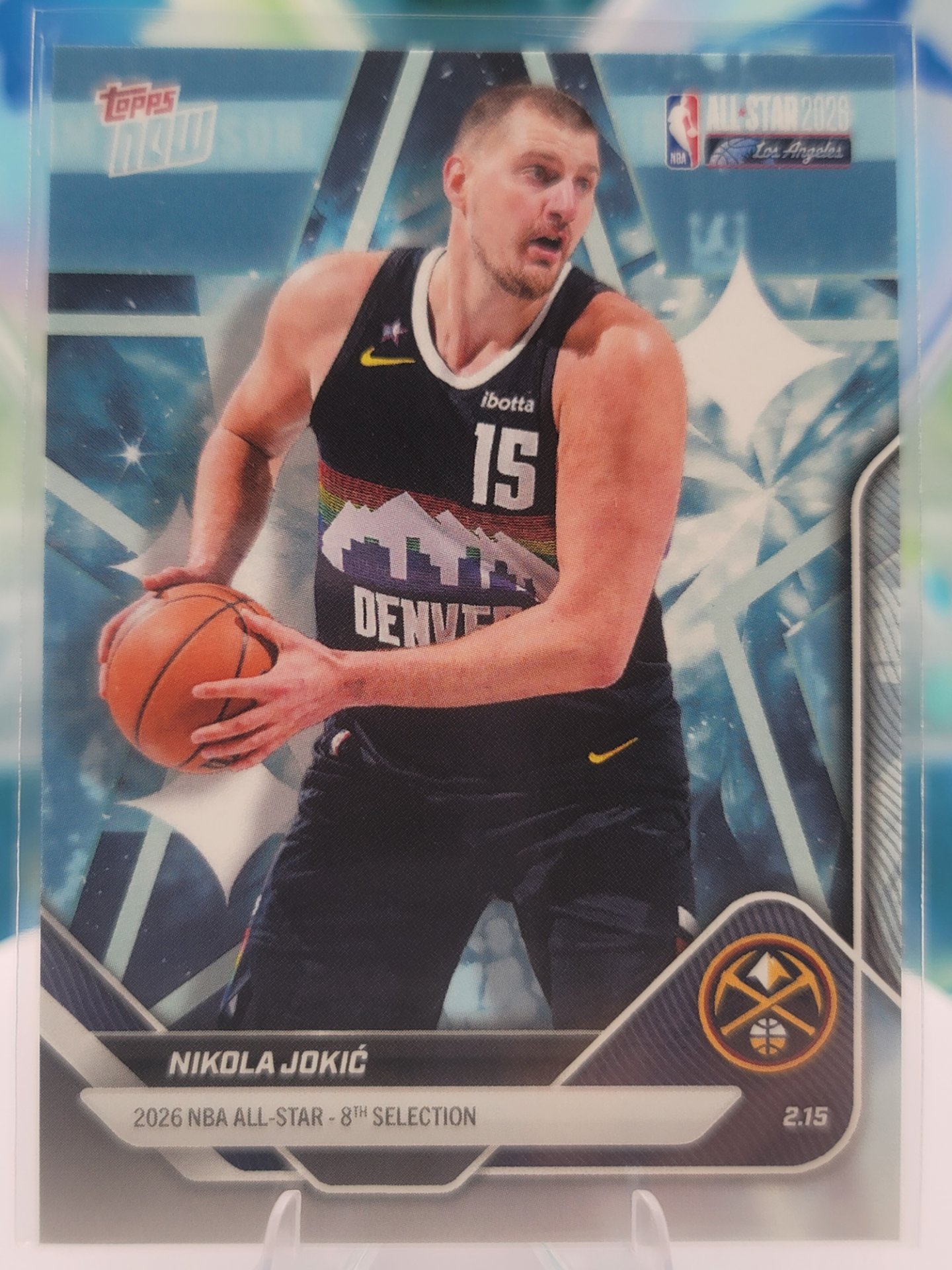 2026 Topps Topps Now Nikola Jokic — 2026 Topps Topps Now NBA All-Stars Nikola Jokic