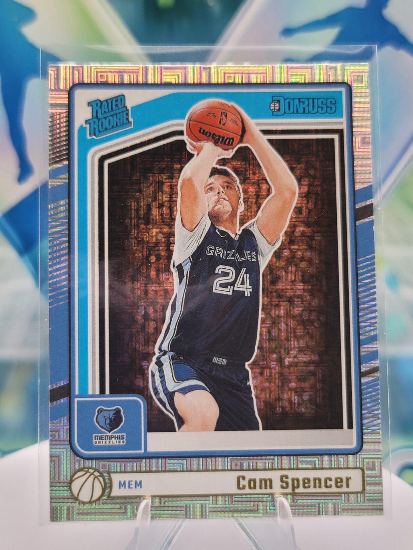 2025 Panini Donruss Cam Spencer — 2025 Panini Donruss Rated Rookies Mojo Refractor Cam Spencer Rookie