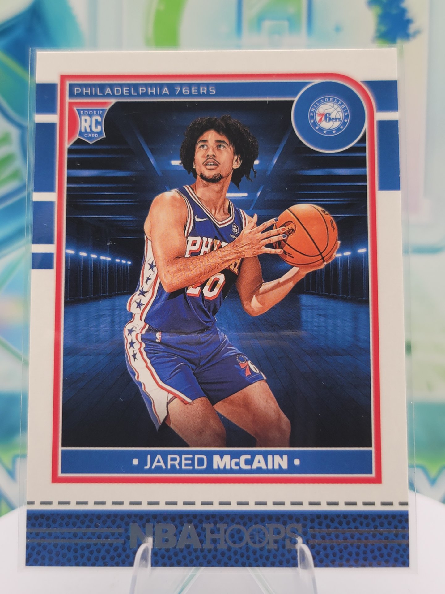 2025 Panini NBA Hoops Jared McCain — 2025 Panini NBA Hoops Base Jared McCain Rookie
