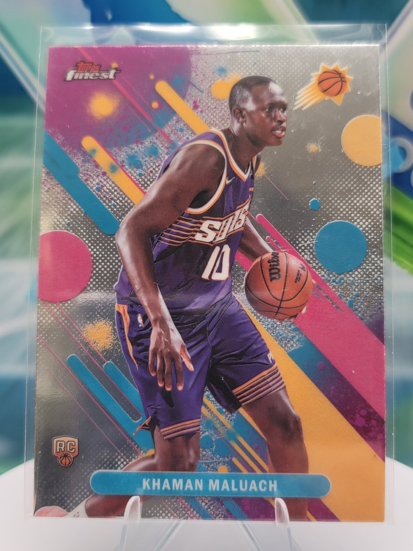 2026 Topps Topps Finest Khaman Maluach — 2026 Topps Topps Finest Common Khaman Maluach Rookie