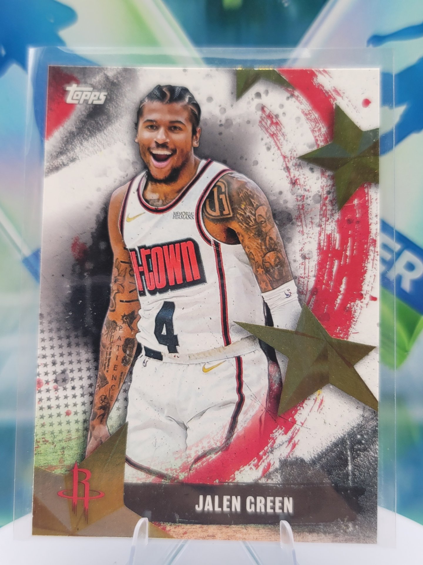 2025 Topps Topps Flagship Jalen Green — 2025 Topps Topps Flagship Stars of NBA Jalen Green