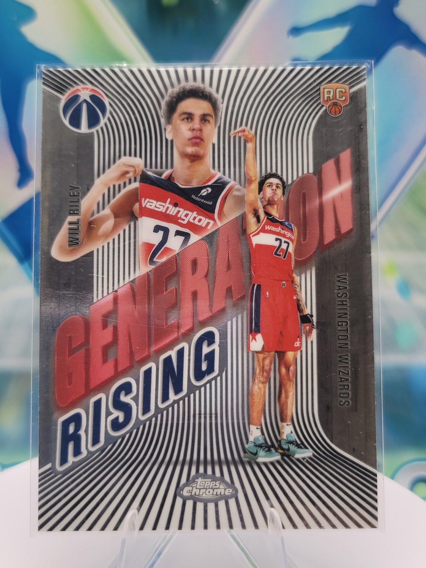 2025 Topps Topps Flagship Will Riley — 2025 Topps Topps Chrome Generation Rising Will Riley Rookie