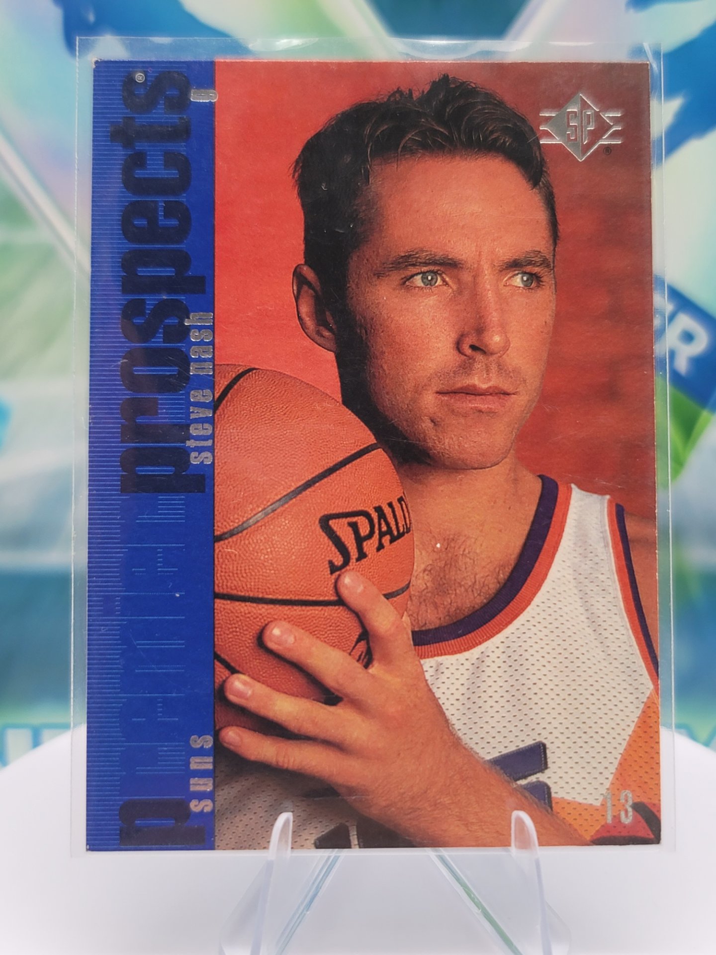 1997 Upper Deck SP Authentic Steve Nash — 1997 Upper Deck SP Authentic Premier Prospects Steve Nash