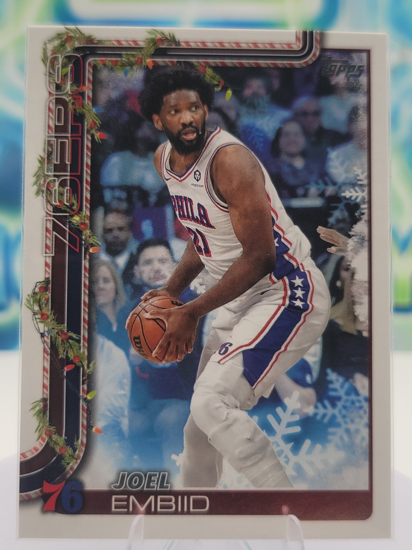 2025 Topps Topps Holiday Joel Embiid — 2025 Topps Topps Holiday Joel Embiid