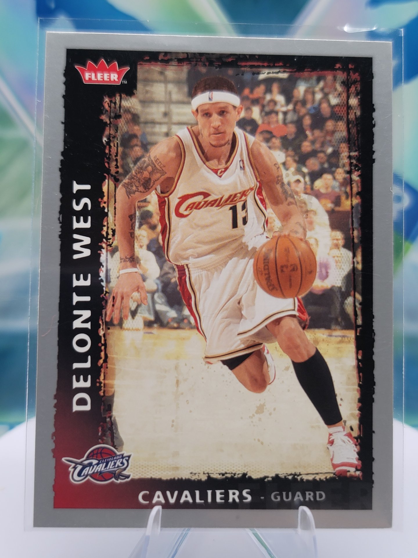 2009 Fleer Delonte West — 2009 Fleer Base Delonte West