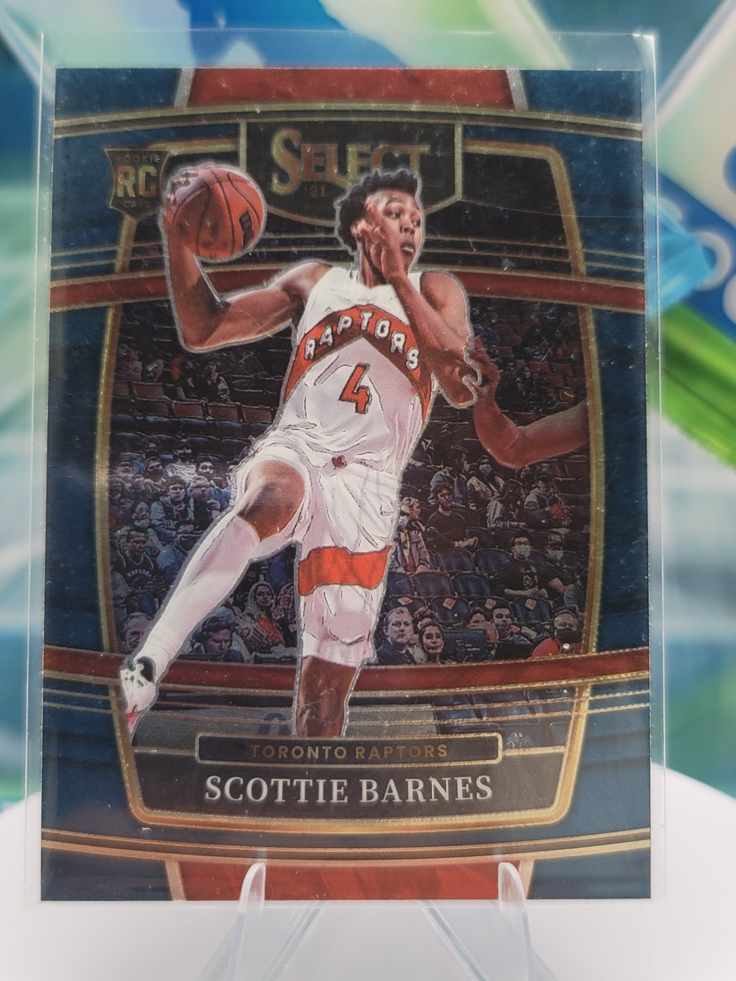 2022 Panini Select Scottie Barnes — 2022 Panini Select Concourse Scottie Barnes Rookie