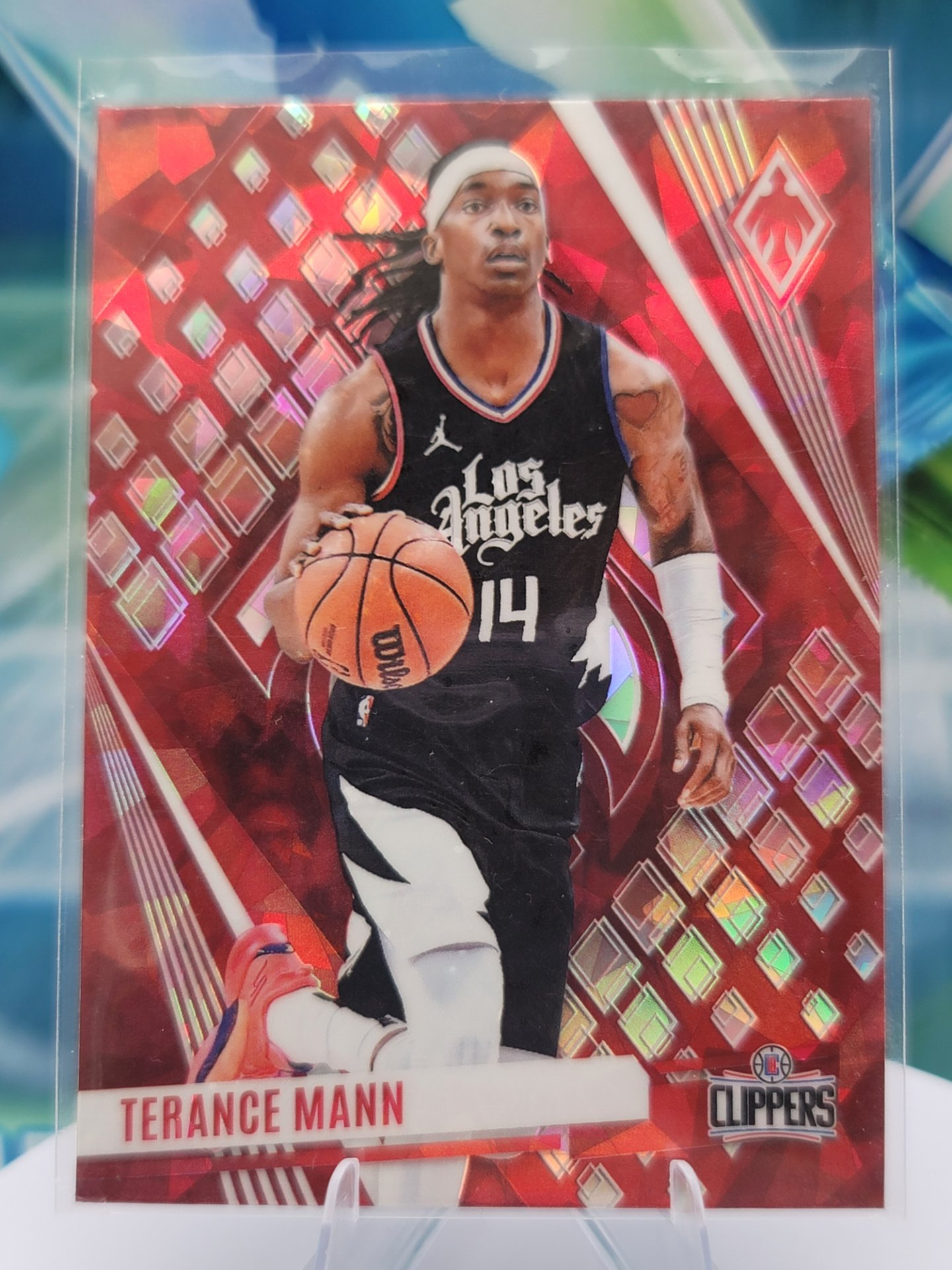2024 Panini Phoenix Terance Mann — 2024 Panini Phoenix Red Ice Terance Mann