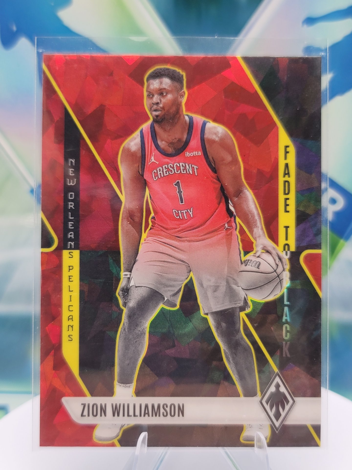 2024 Panini Phoenix Zion Williamson — 2024 Panini Phoenix Fade to Black Diamante Zion Williamson