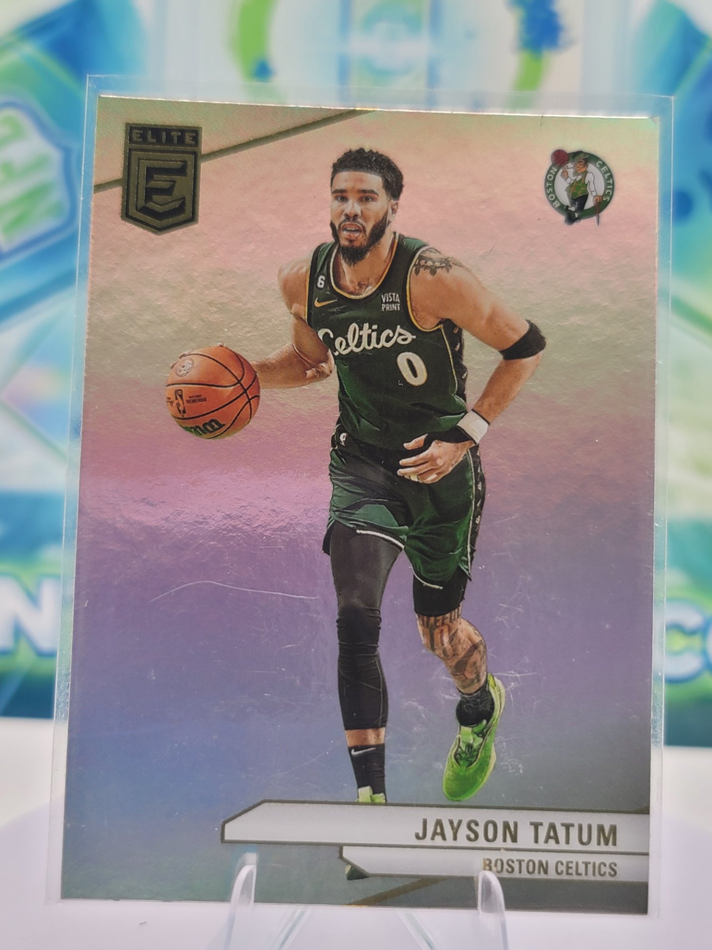 2024 Panini Donruss Elite Jayson Tatum — 2024 Panini Donruss Elite Refractor Jayson Tatum