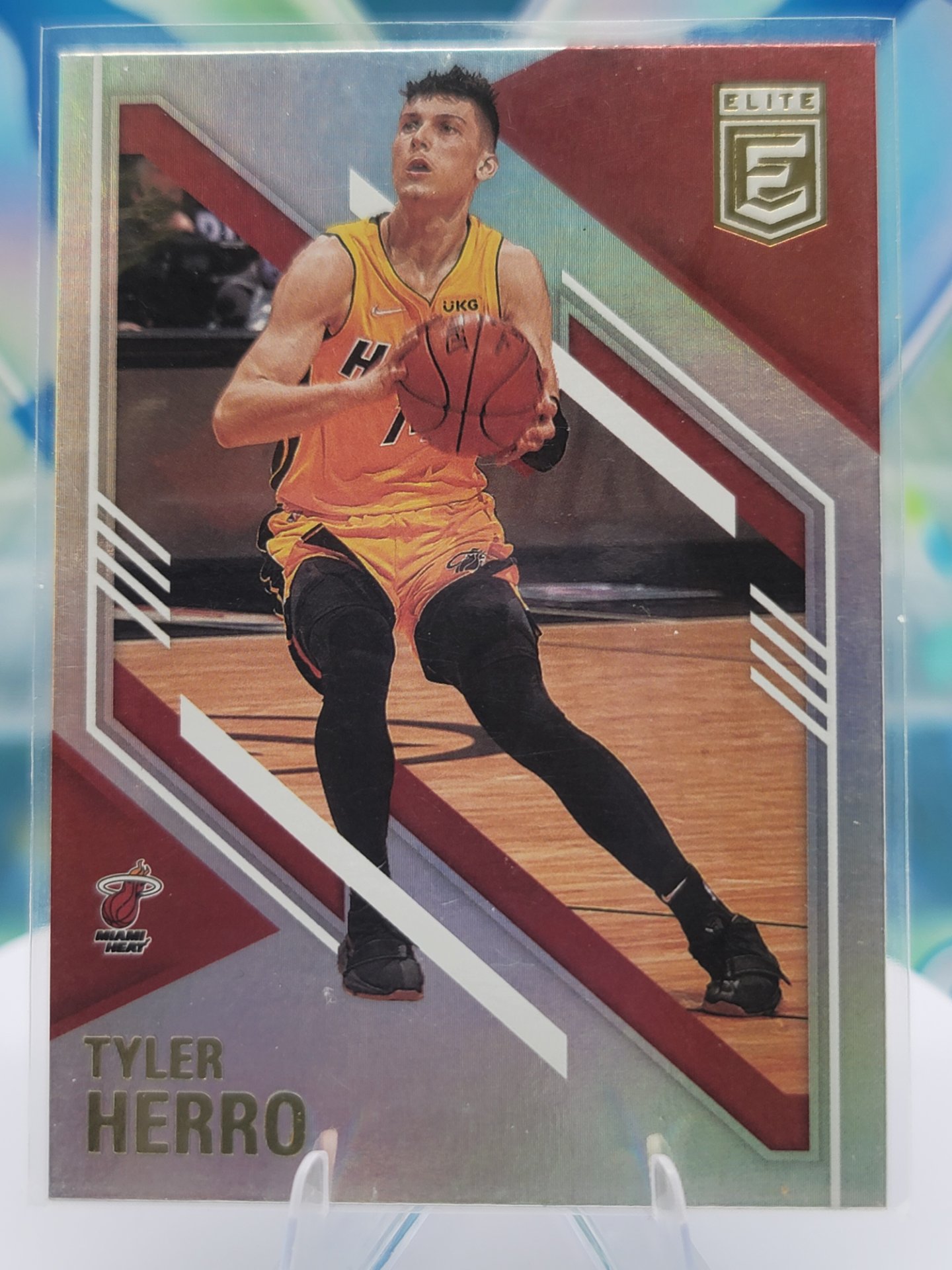 2021 Panini Donruss Tyler Herro — 2021 Panini Donruss Elite Tyler Herro