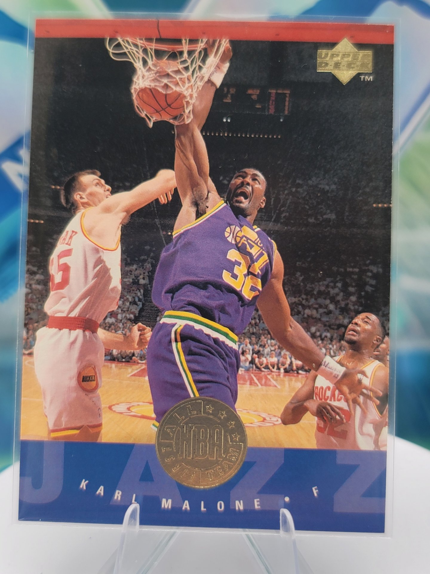 1995 Upper Deck Karl Malone — 1995 Upper Deck Base Karl Malone