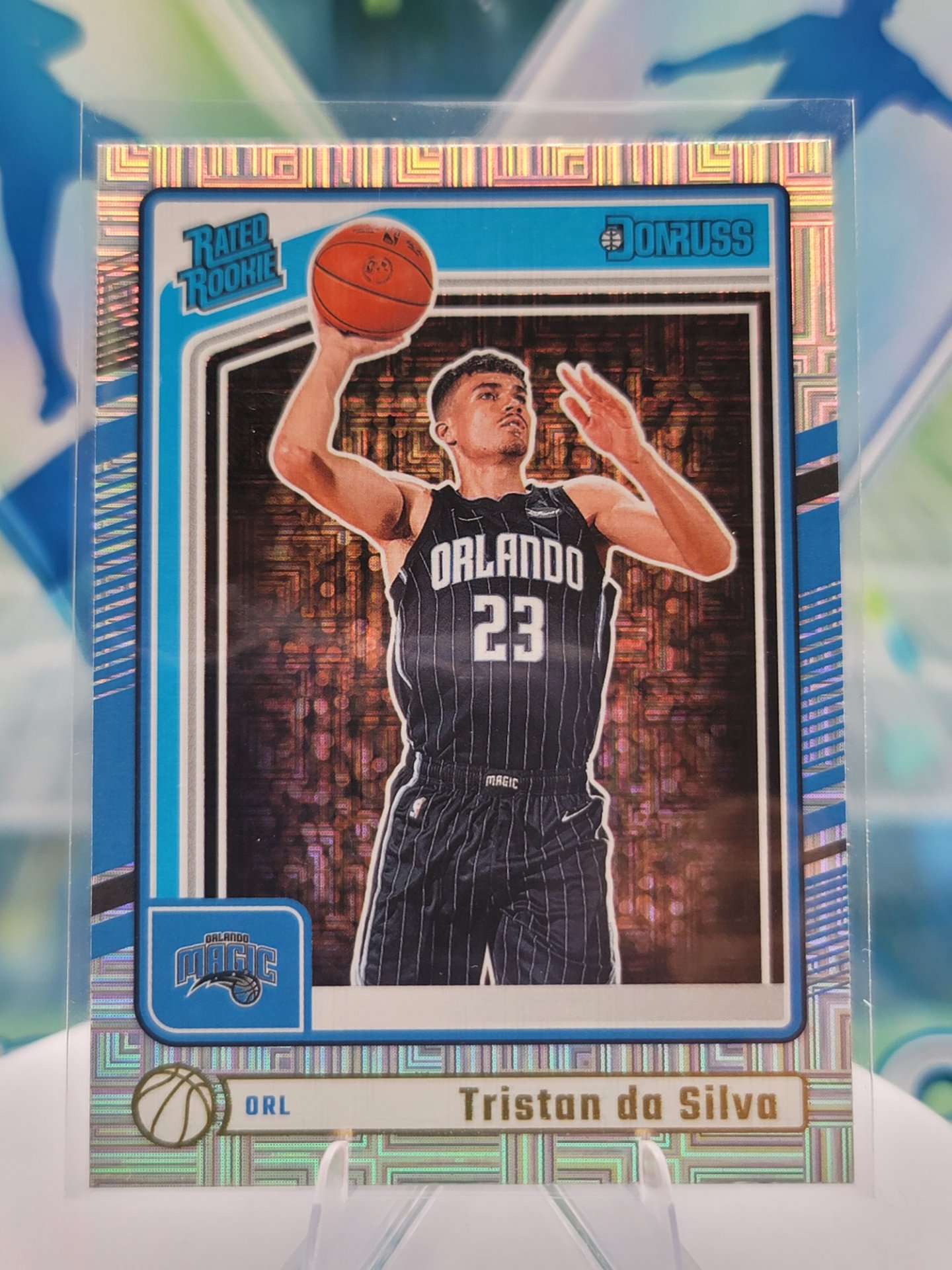 2025 Panini Donruss Tristan da Silva — 2025 Panini Donruss Rated Rookies Mojo Refractor Tristan da Silva Rookie