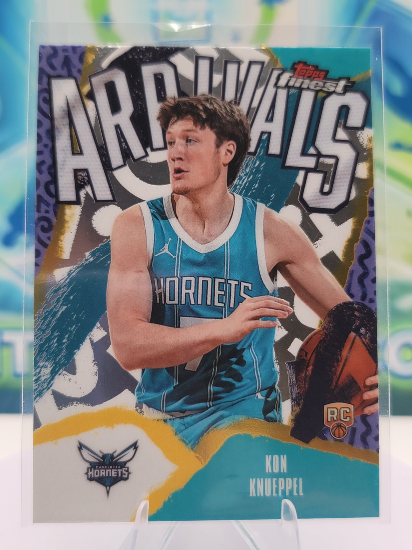 2026 Topps Topps Finest Kon Knueppel — 2026 Topps Topps Finest Arrivals Kon Knueppel Rookie