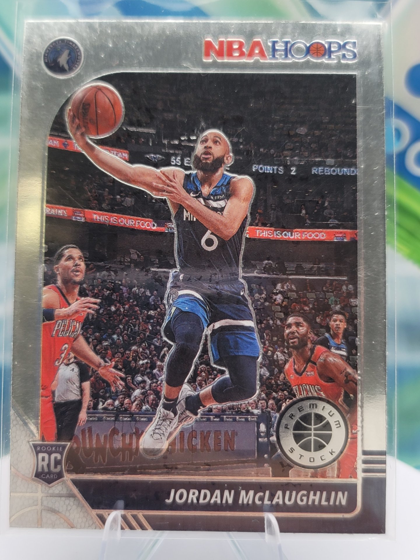 2020 Panini NBA Hoops Jordan McLaughlin — 2020 Panini NBA Hoops Premium Stock Jordan McLaughlin Rookie