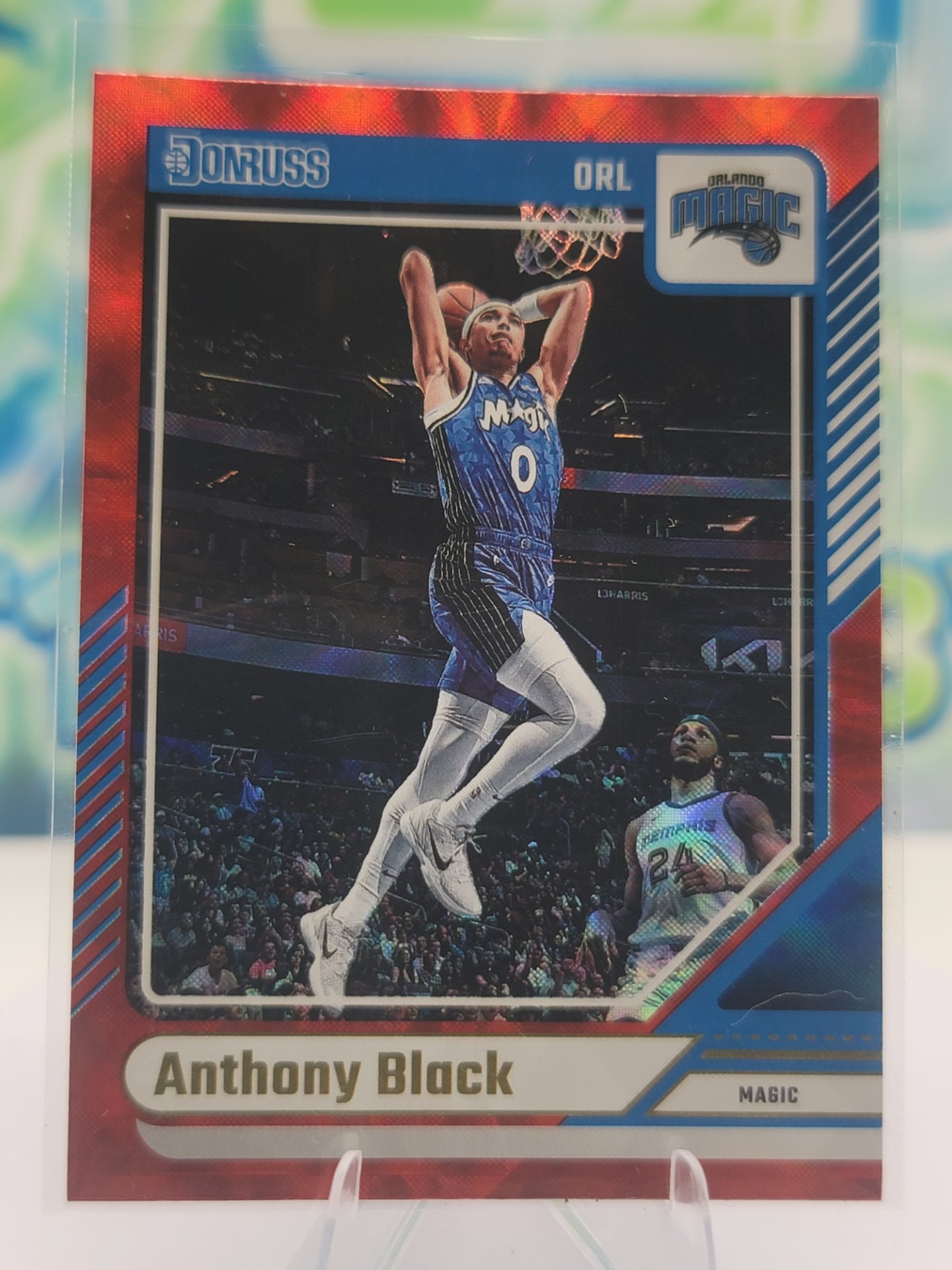 2025 Panini Donruss Anthony Black — 2025 Panini Donruss Red Wedges Anthony Black