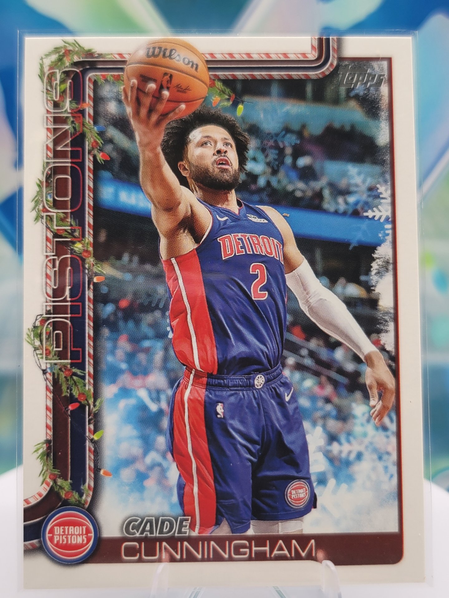2025 Topps Topps Holiday Cade Cunningham — 2025 Topps Topps Holiday Base Cade Cunningham