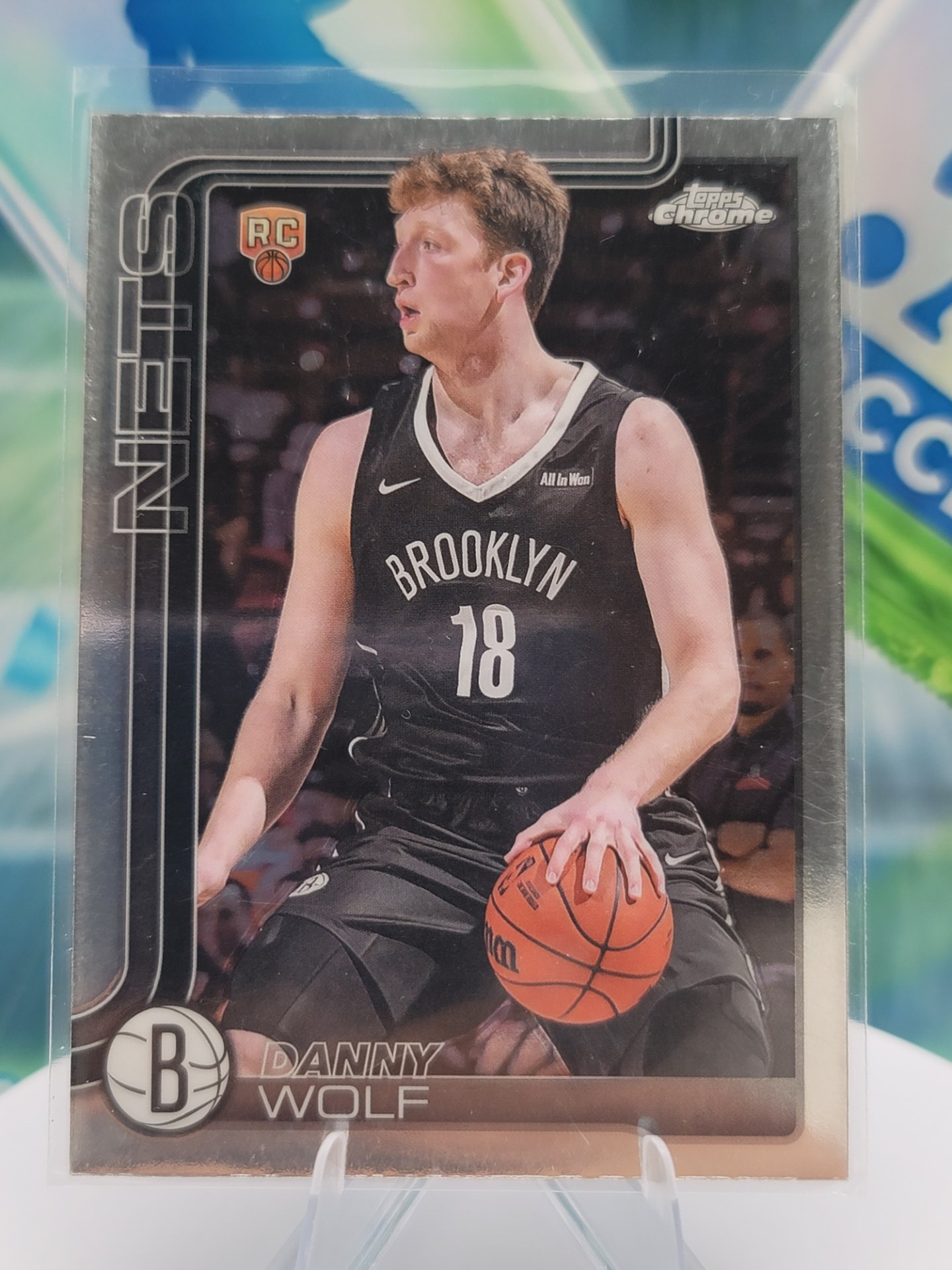 2025 Topps Topps Chrome Danny Wolf — 2025 Topps Topps Chrome Base Danny Wolf Rookie