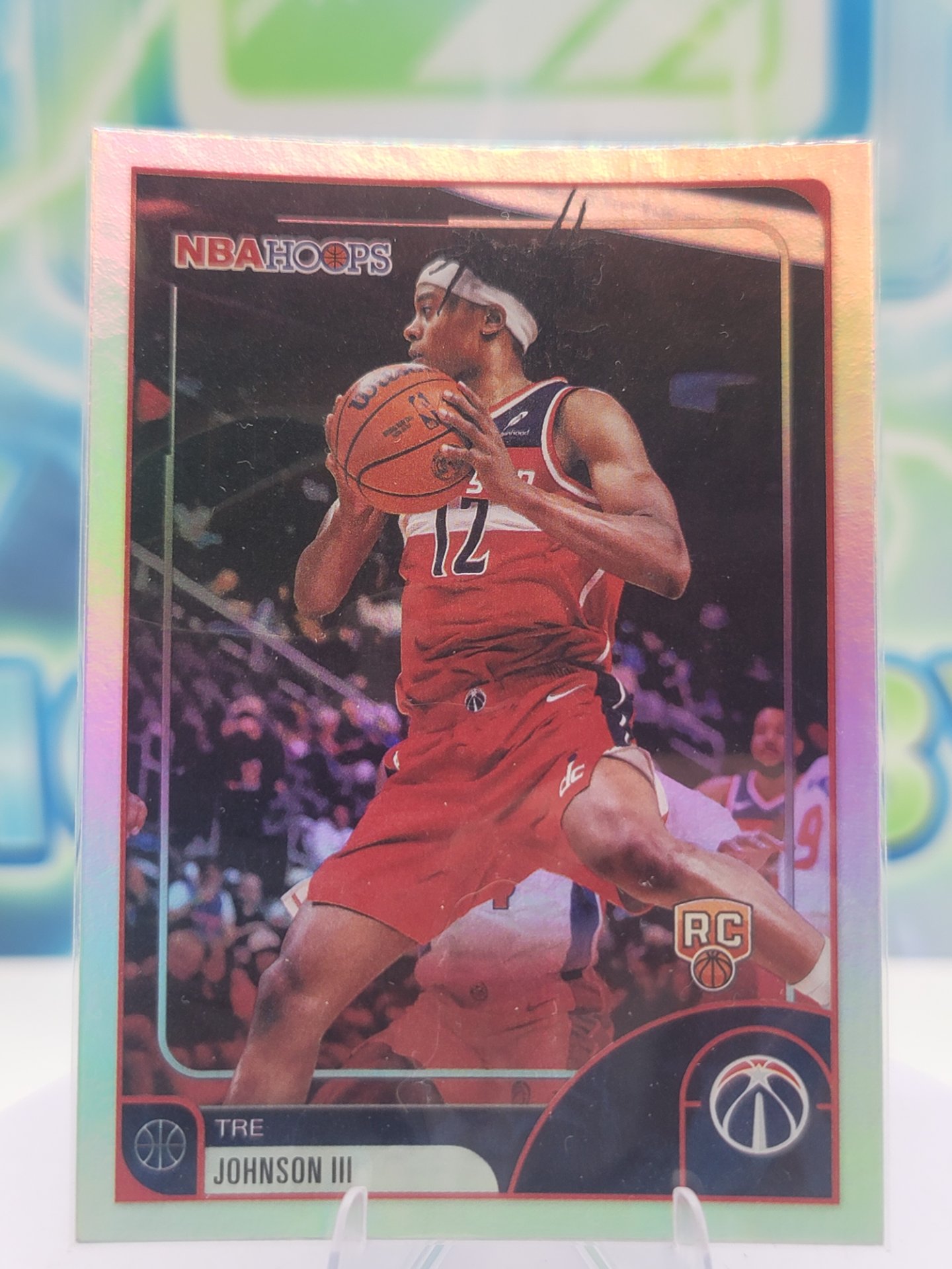 2026 Topps NBA Hoops Tre Johnson III — 2026 Topps NBA Hoops Tre Johnson III Rookie